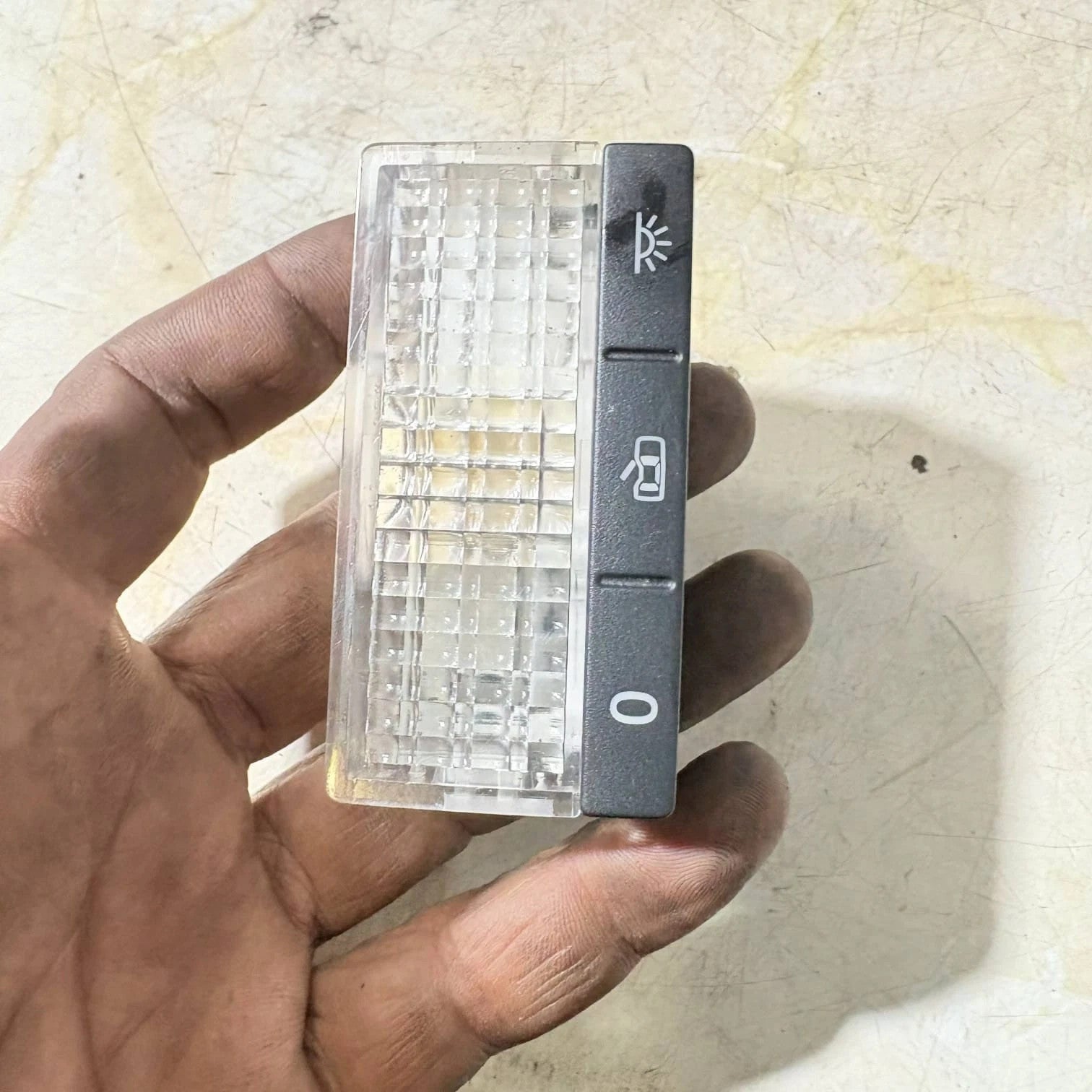 Porsche Cayenne 955 957 NS Left Rear Interior Courtesy Light Switch 7L5947291