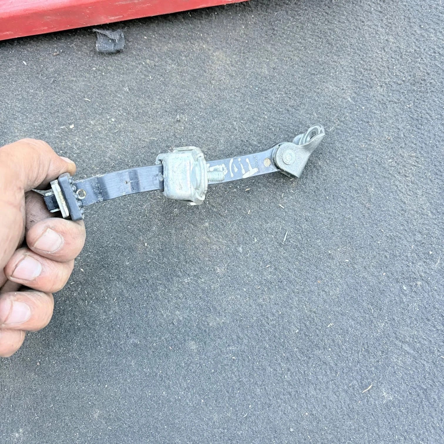 Passenger Rear Door Check Strap Stay for Honda Civic Sedan 72380-SNE-A01