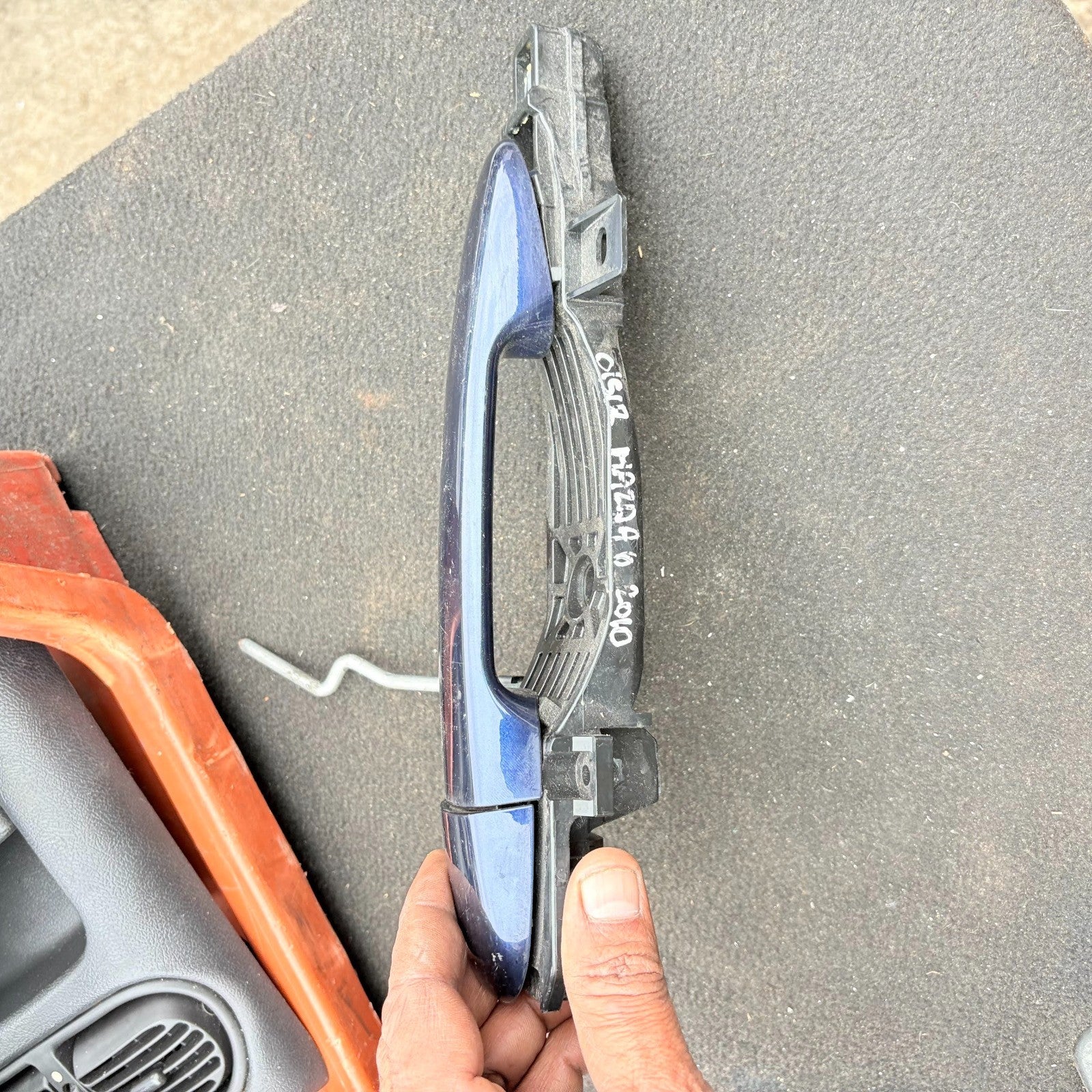MAZDA 6 GH 2008-2012 REAR RIGHT OUTER DOOR HANDLE OSR EXTERNAL PAINTED