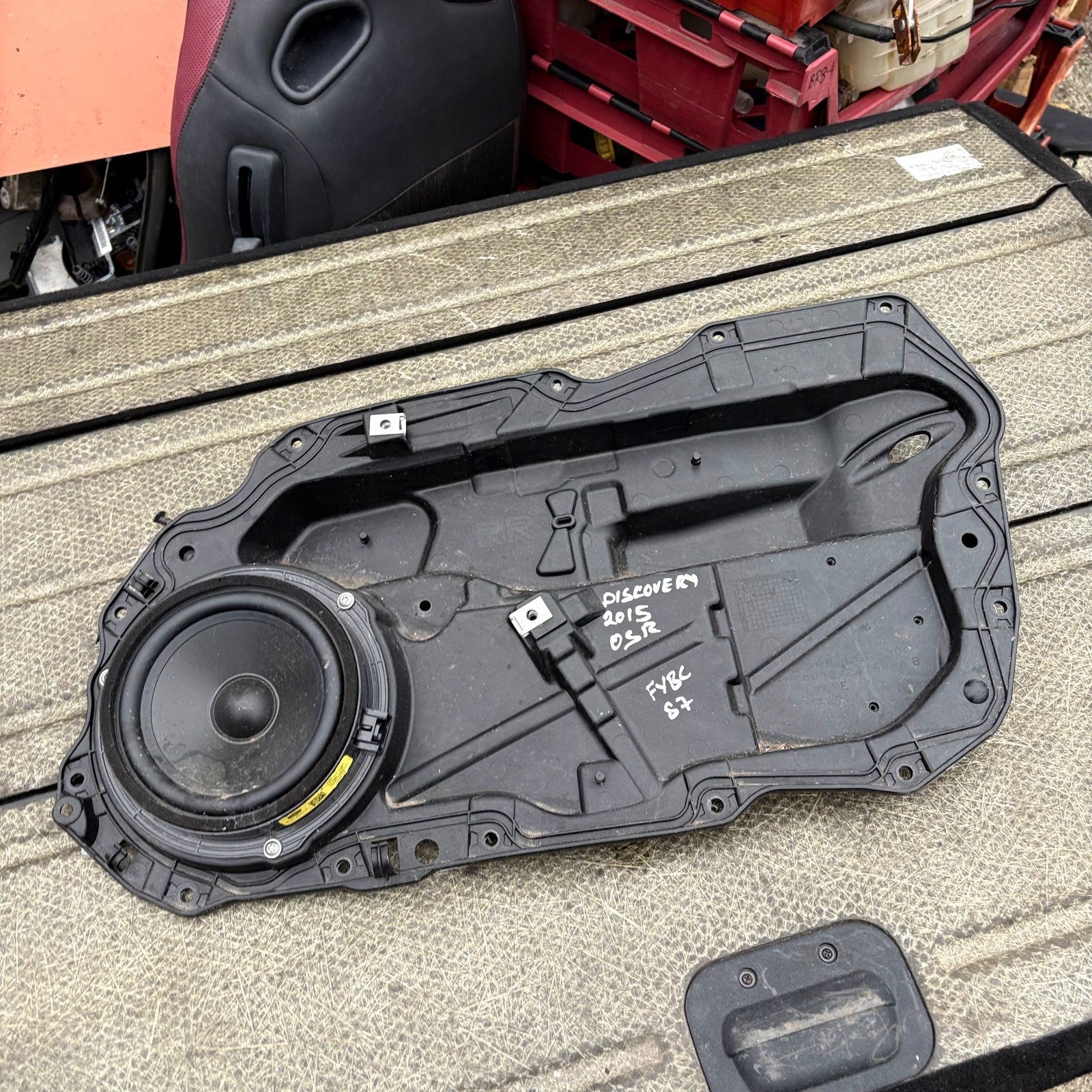 LAND ROVER DISCOVERY REAR RIGHT DOOR INTERIOR TRIM FK72-24766-AB 2009-2016