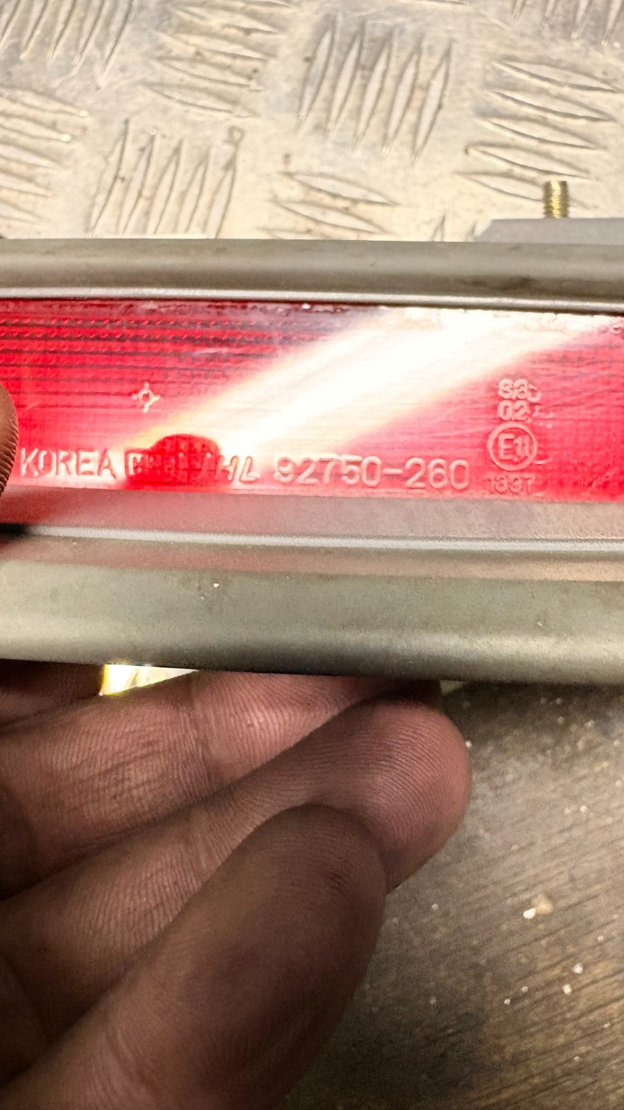 Hyundai Santa Fe 3rd Auxiliary Brake Light 92750-260 2010