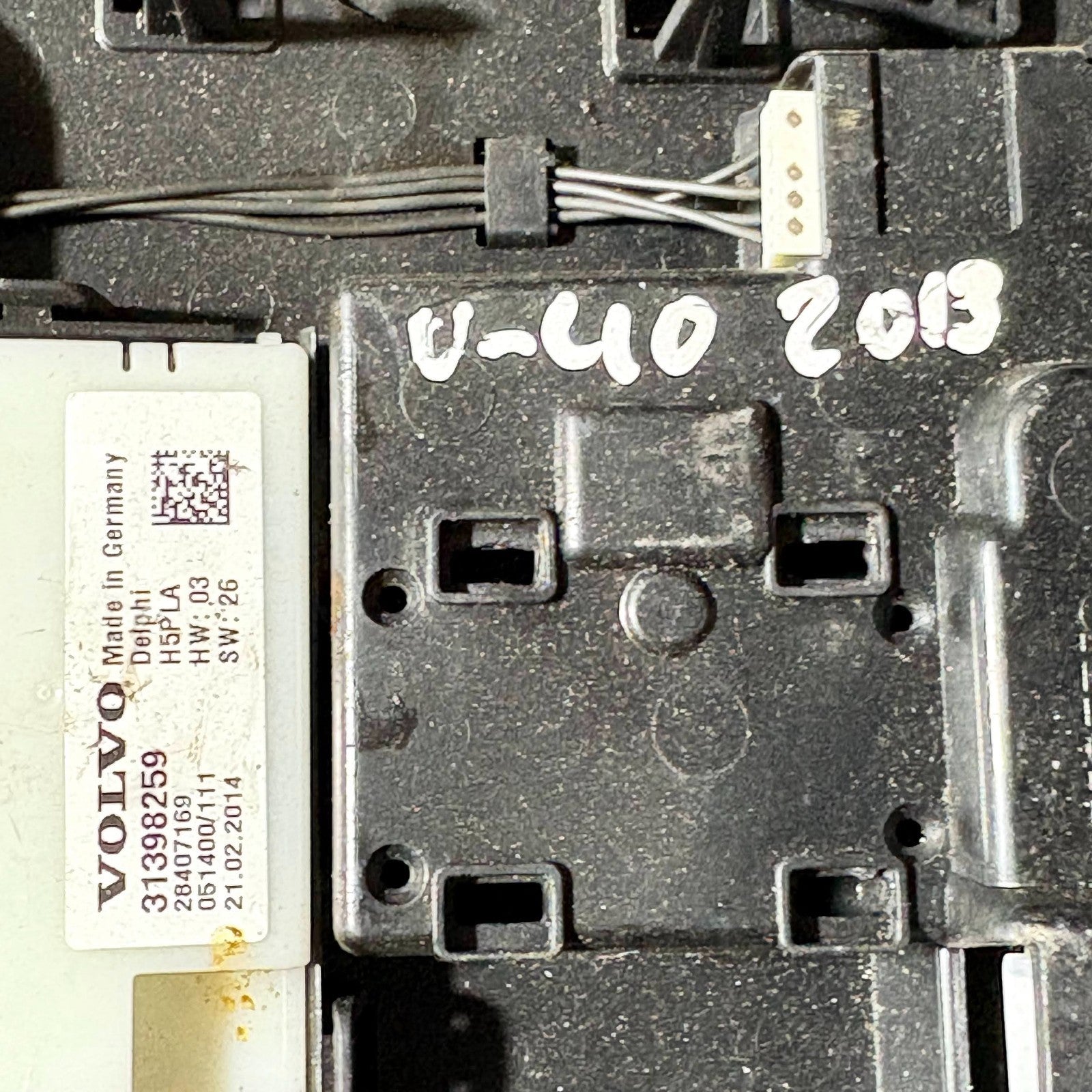 31398259 Volvo V40 5 Door 2012-2019 Front Headliner Roof Reading Light Panel
