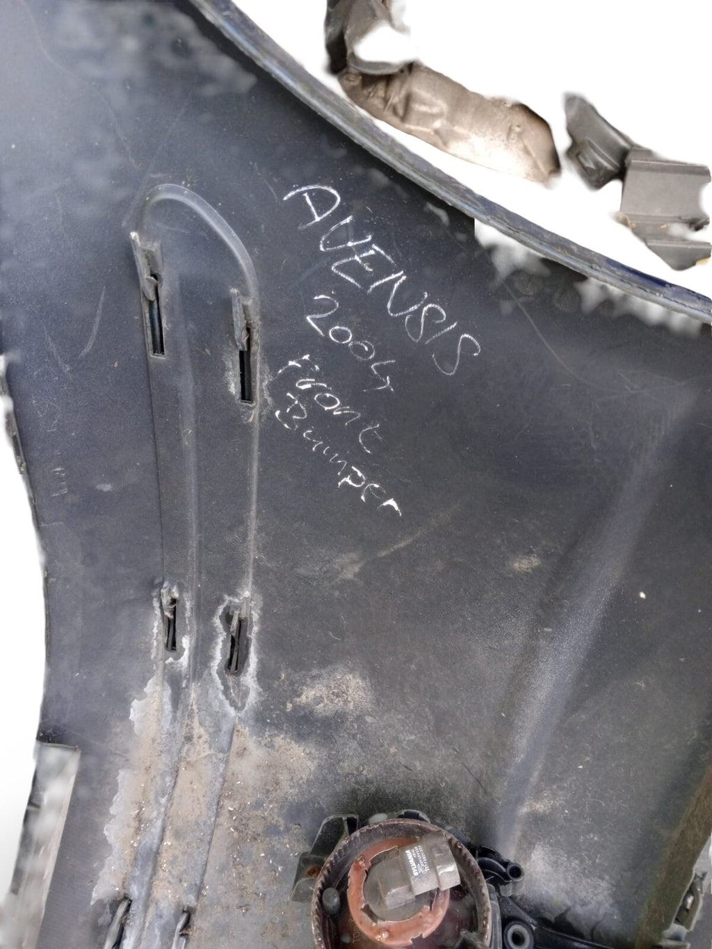 TOYOTA AVENSIS SALOON 4DR MK2 2003 BLUE 8P4 FRONT BUMPER MARKS