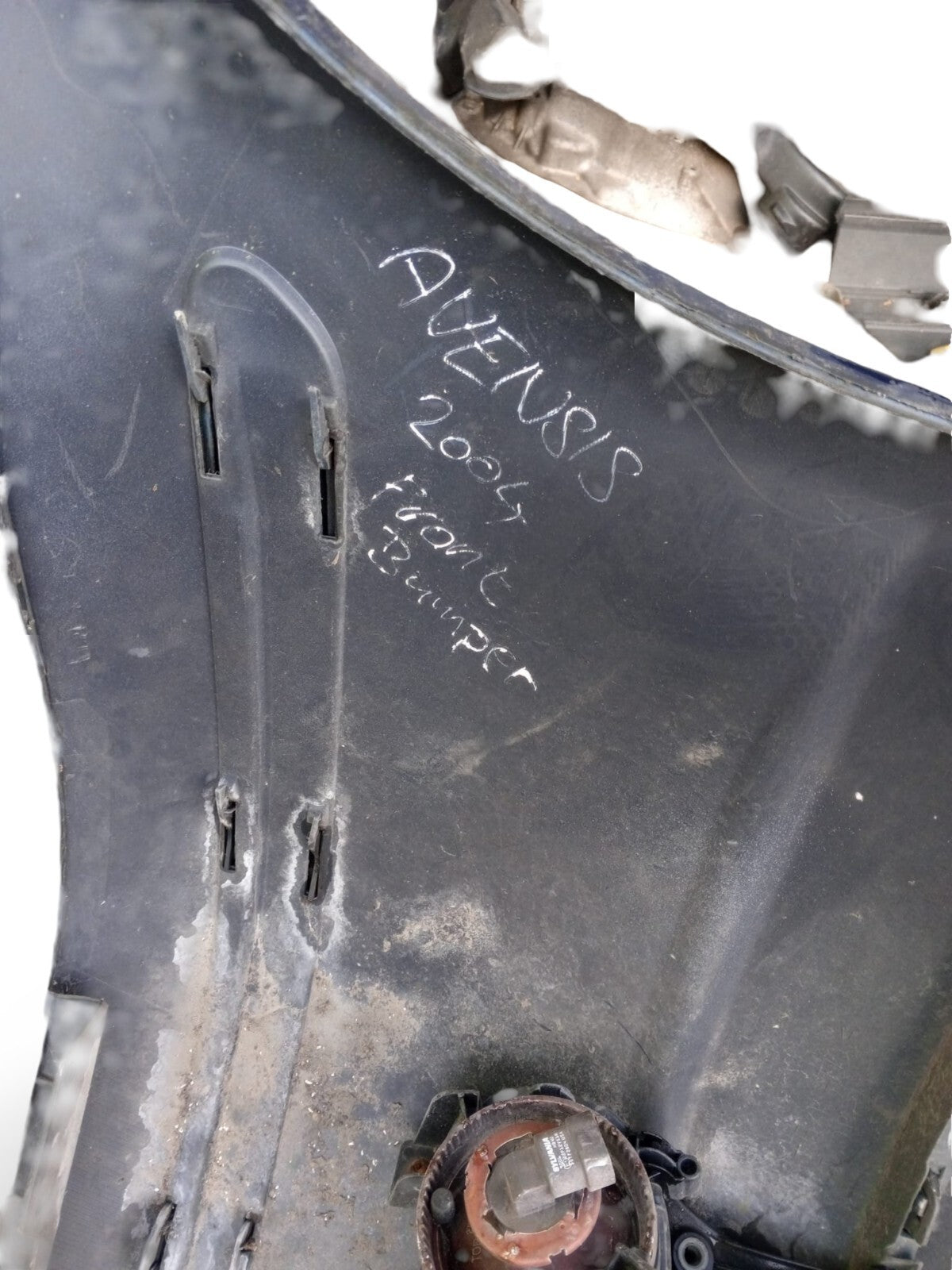 TOYOTA AVENSIS SALOON 4DR MK2 2003 BLUE 8P4 FRONT BUMPER MARKS