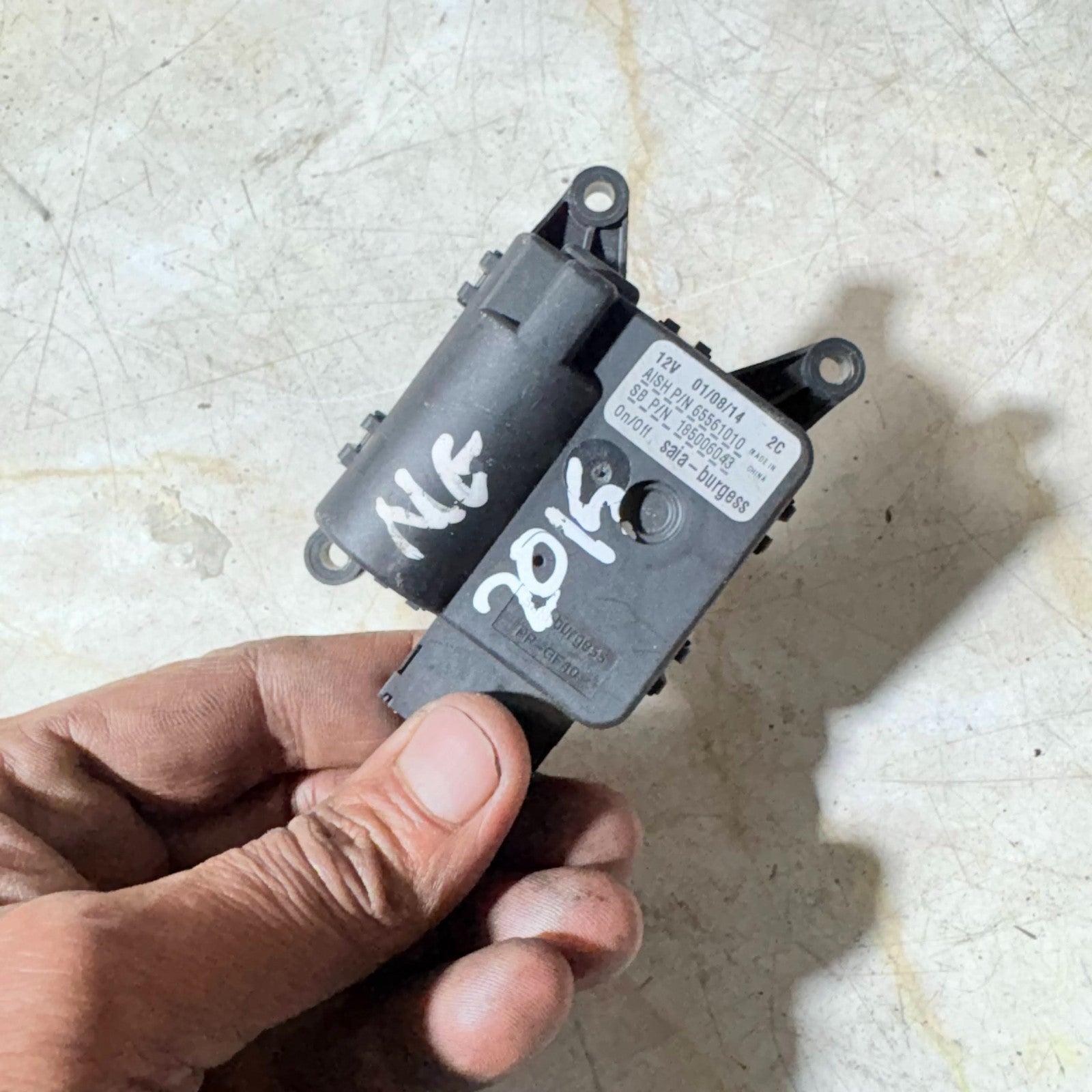 MG 2015 Air Conditioning Heater Flap Actuator Motor 185006043