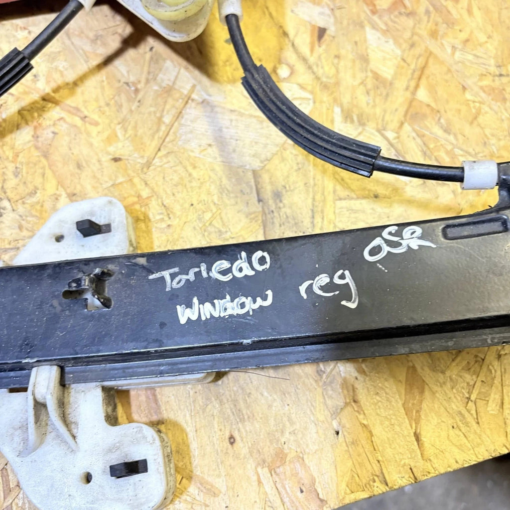 VOLKSWAGEN POLO 2009 Mk5 Drivers Rear Window Regulator 6RS839462A OSR