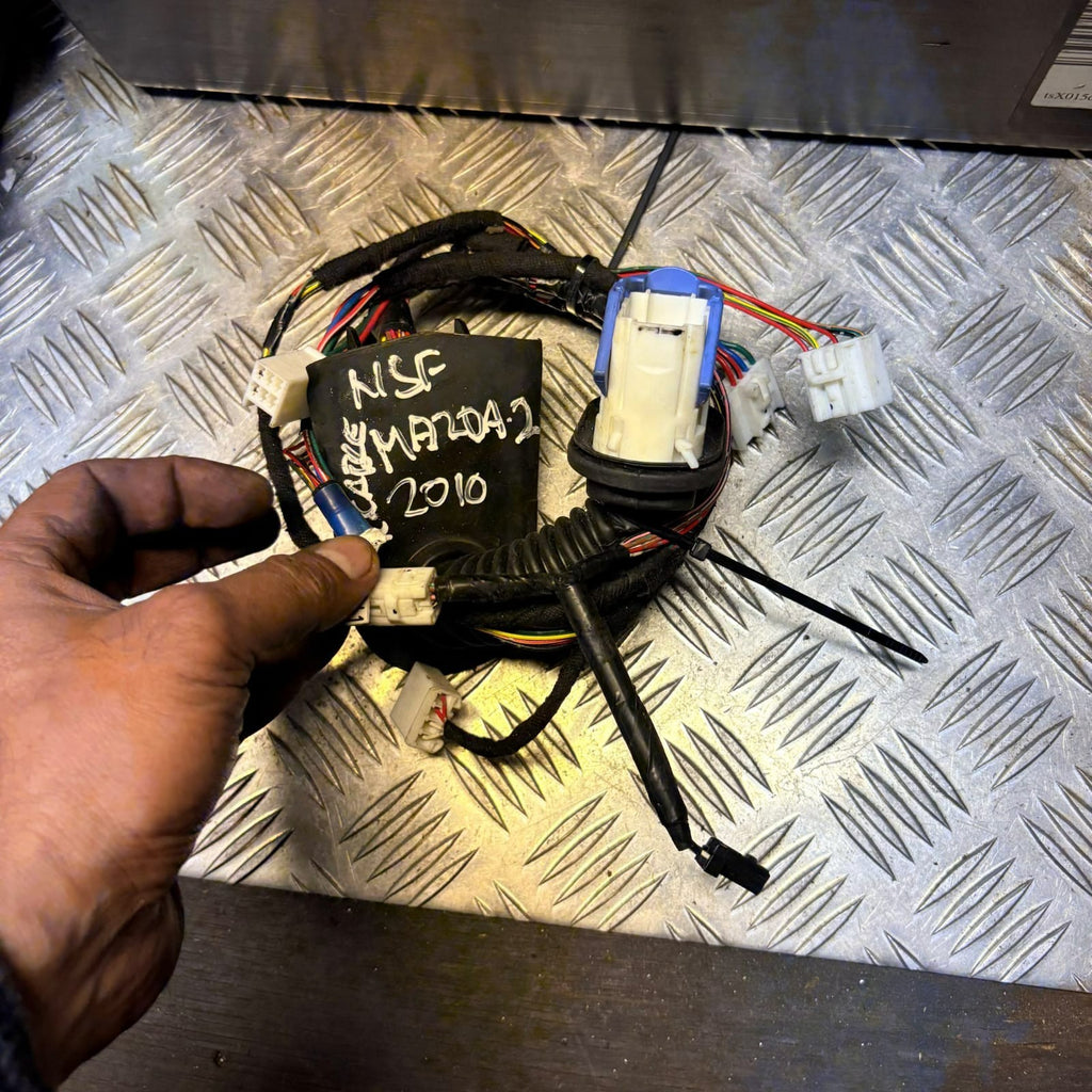 MAZDA 2 2.0 Diesel front left door wire wiring loom harness 9169527 Passenger