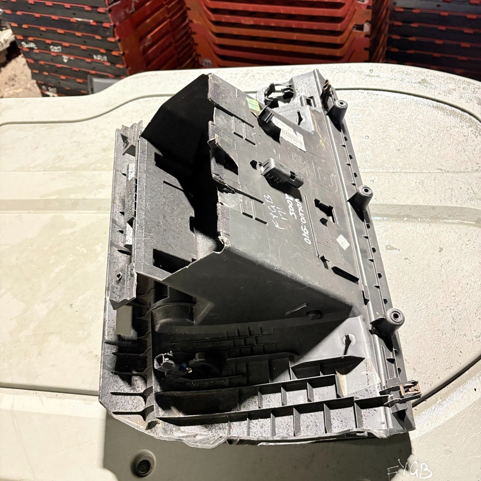 Volvo S40 V50 2004-2012 Dash Glove Box Storage Compartment Black 9481664