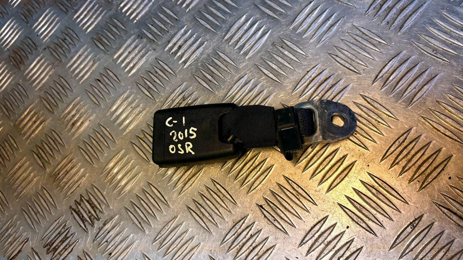 Citroen C1 Right Offside Rear Seat Belt Stalk Buckle 2014-2022