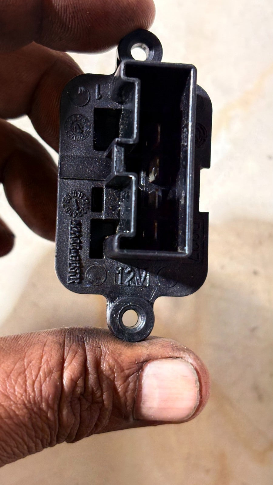 Blower Motor Resistor Heating Resistance Air Conditioner Fiat 500 2015