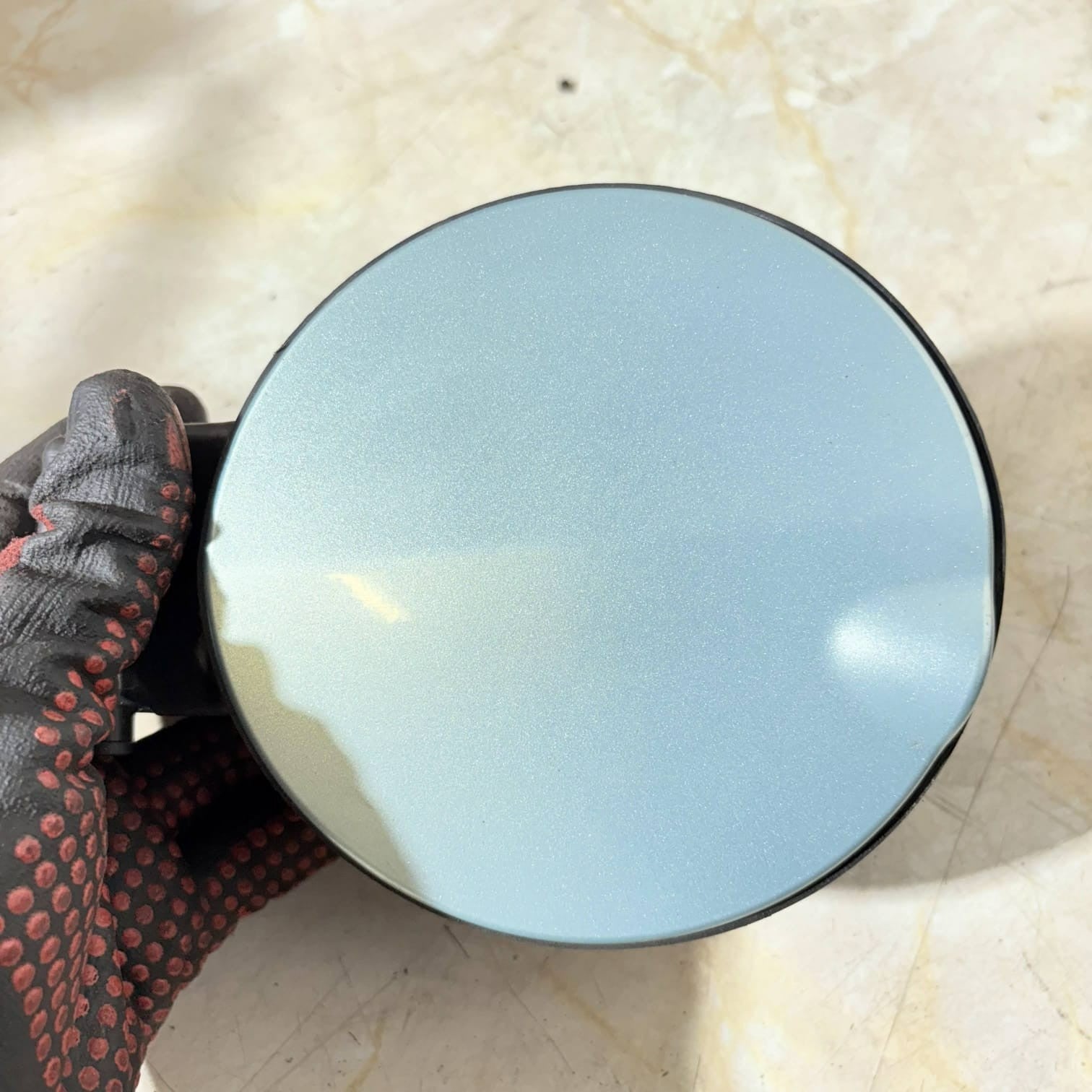 Honda Jazz GD 2002-2008 Fuel Filler Flap Door Lid Assembly Blue 5Dr 74480-SAA