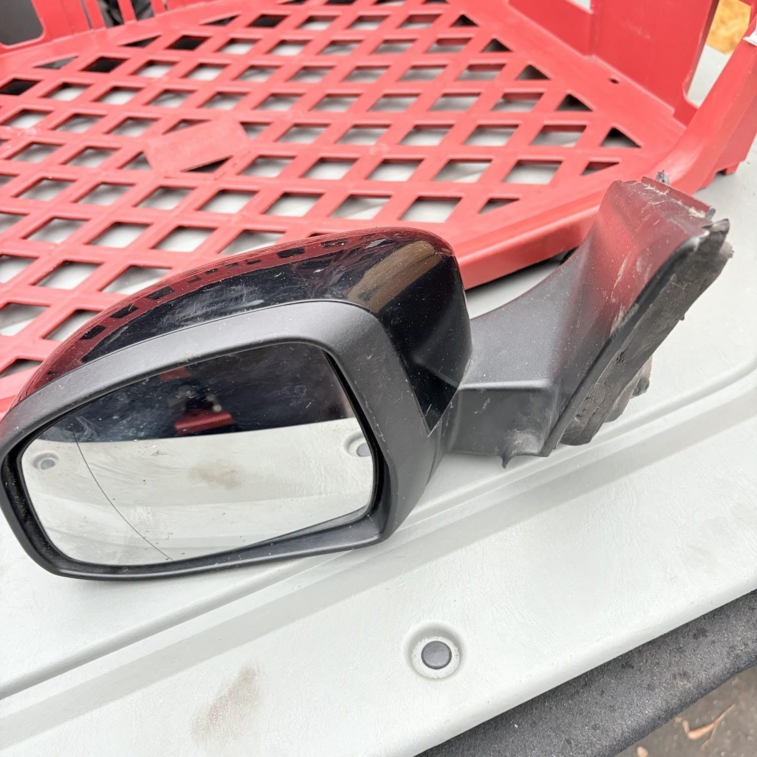 Ford Mondeo Mk4 2007-2014 Left Wing Mirror Electric No Indicator E9 024384