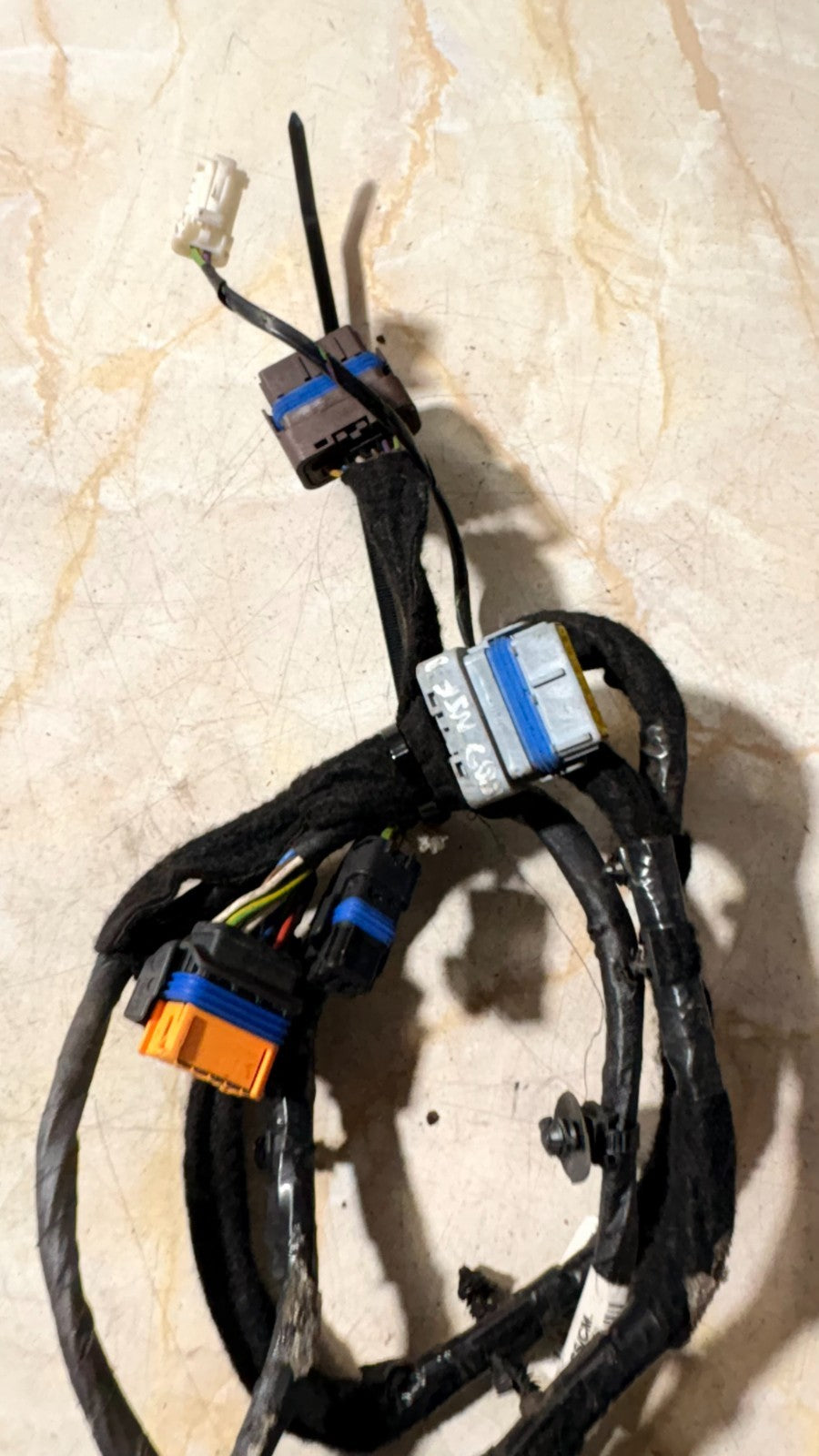 PEUGEOT 1007 FRONT PASSENGER LEFT SIDE DOOR WIRING LOOM 9657304880 2005-2009