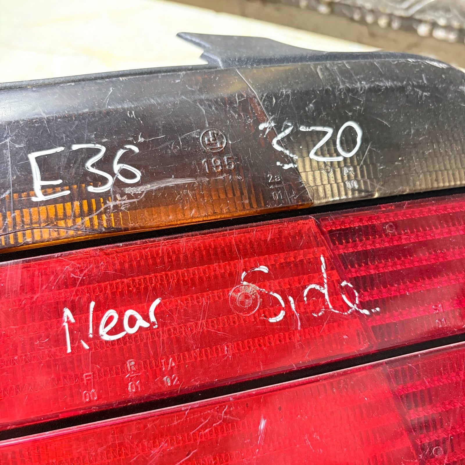 BMW 3 Series E36 320 1990-1999 Rear Left Tail Light Passenger Side