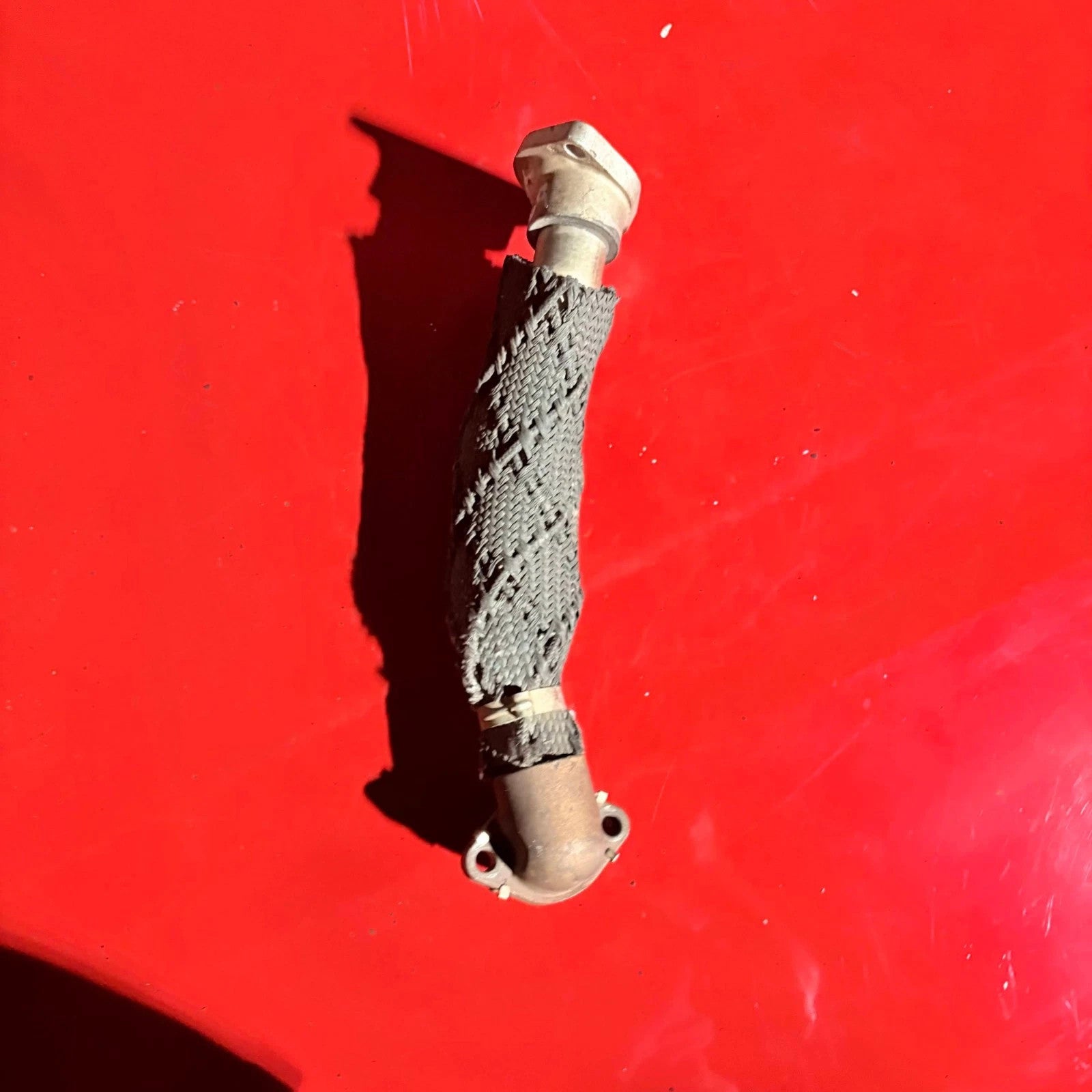 Jaguar XF 2009 Diesel EGR valve line pipe hose