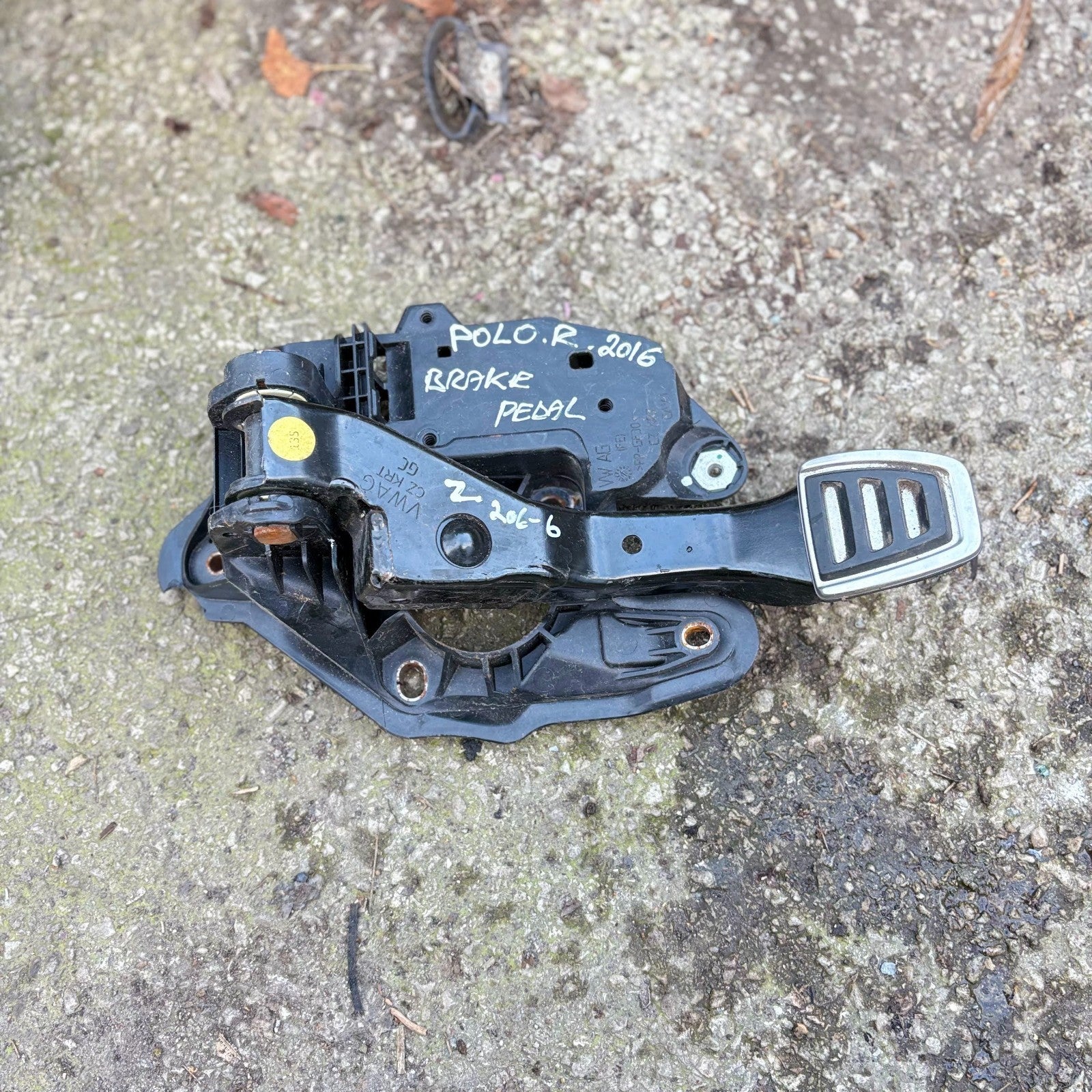 VOLKSWAGEN Polo R 2009-2017 Mk5 Brake Pedal Assembly 6Q02721058N