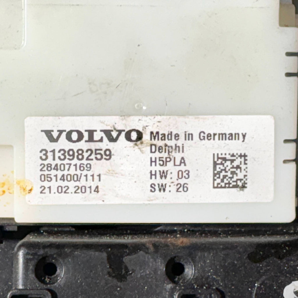 31398259 Volvo V40 5 Door 2012-2019 Front Headliner Roof Reading Light Panel