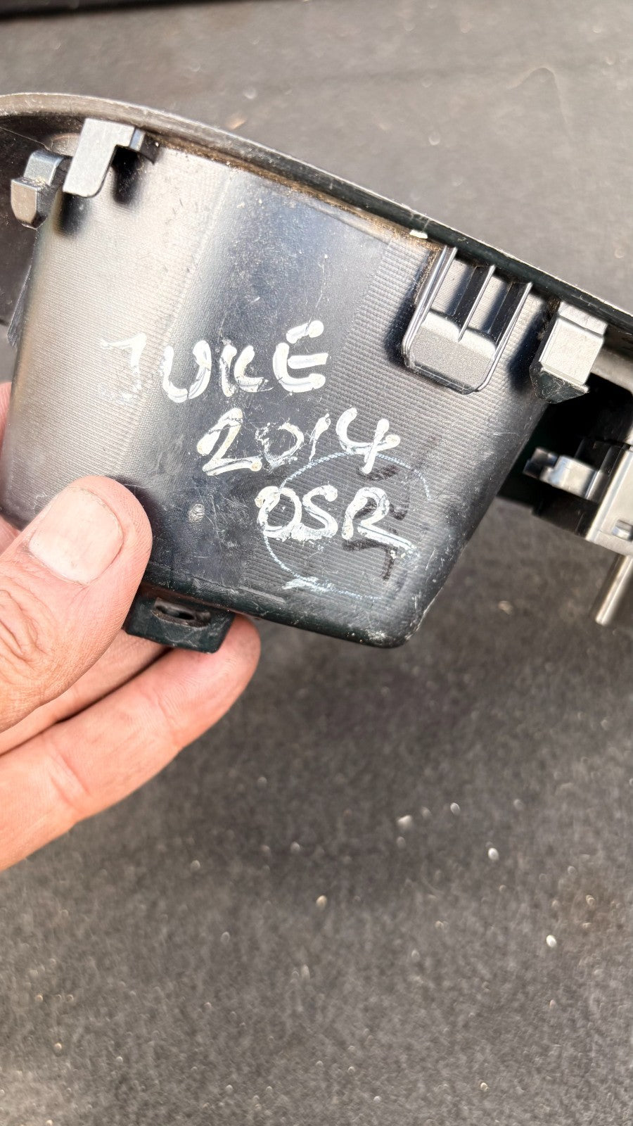 2014 NISSAN JUKE Electric Window Switch Driver Rear OSR Rear Right
