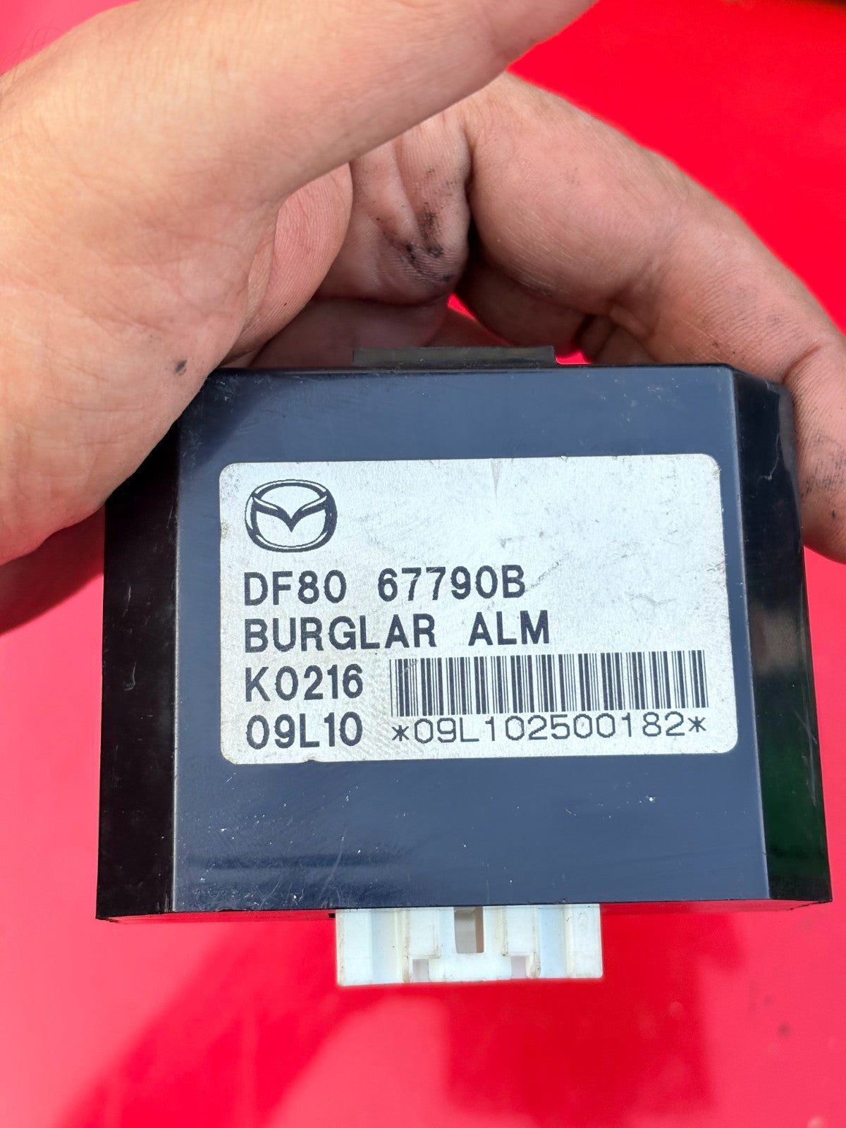 MAZDA 2 2010 BURGLAR ALARM CONTROL MODULE DF80 67790B