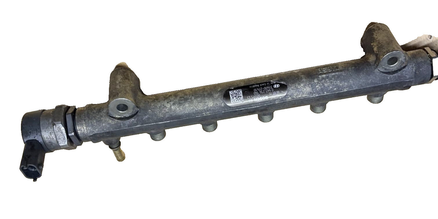 KIA CARENS 2008 2.0 CRDI 3140027410 0445214140 HIGH PRESSURE FUEL RAIL