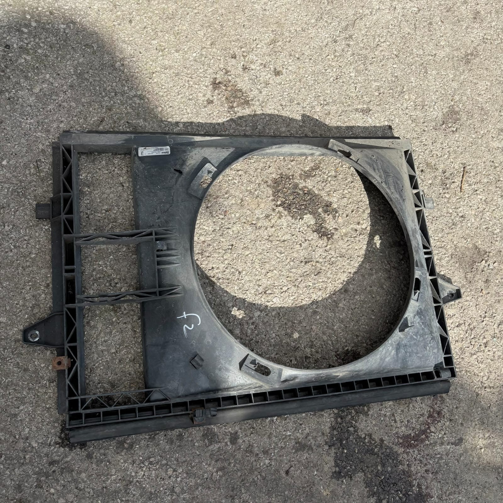 Citroen Dispatch Peugeot Expert Fiat Scudo 04-06 Radiator Fan Shroud 1496073080