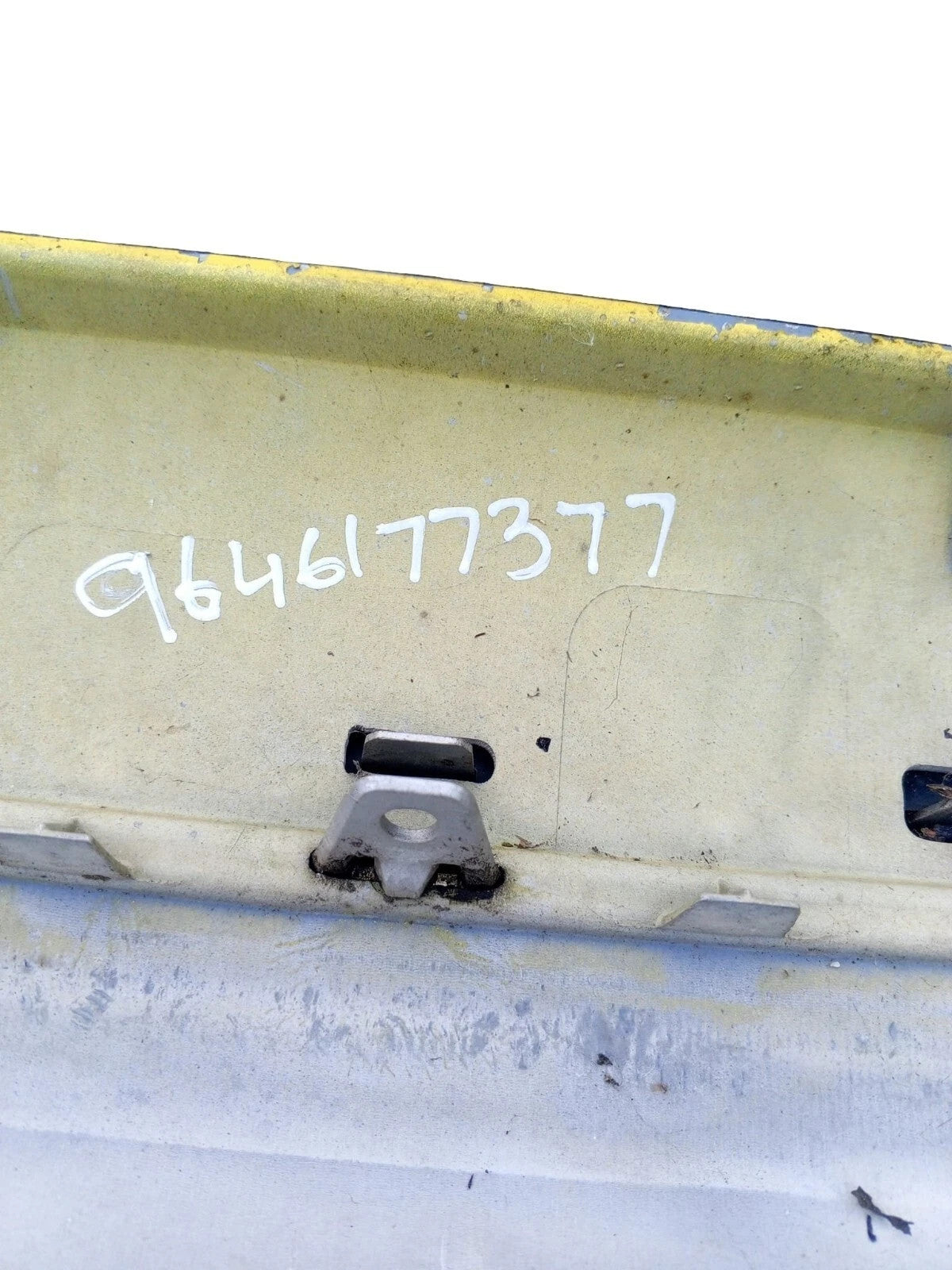 Peugeot 1007 3 Door Rear Bumper Cover 2004-2009 9646177377 EZRC Yellow