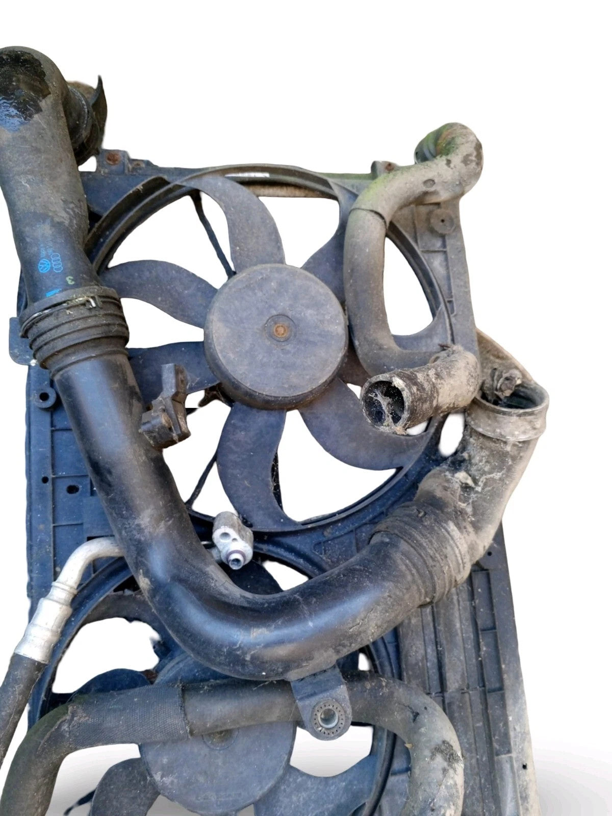 VW 1K0820411G A/C Condenser & Fan Pack Golf Mk5/6 A3 8P TT 8J Leon 1P Octavia 1Z