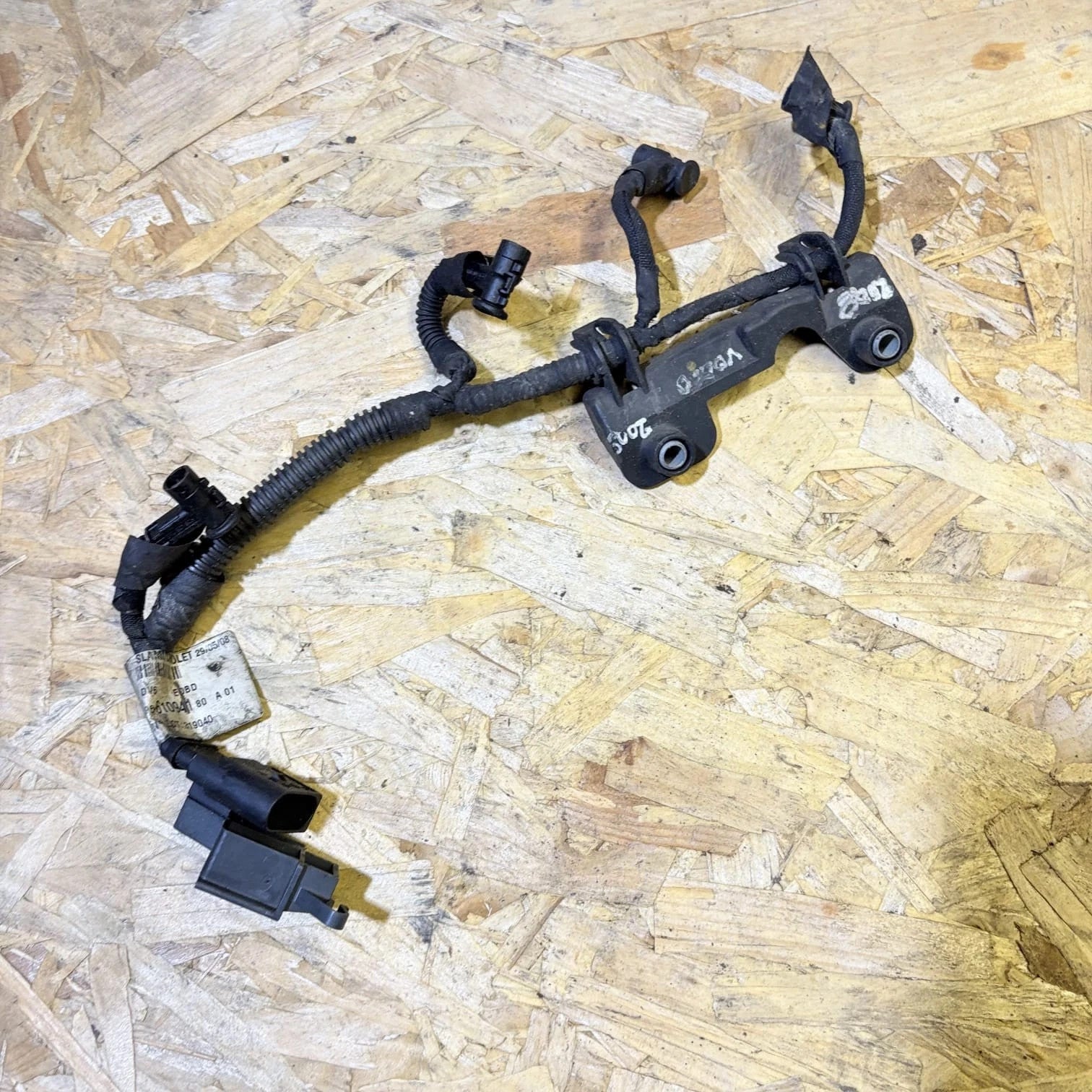 FORD FOCUS MK2/C-MAX/FIESTA 1.6 DIESEL TITANIUM 2008GLOW PLUG WIRING LOOM 610941