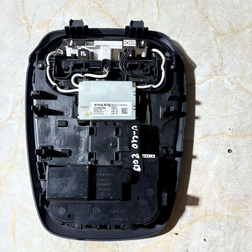 31398259 Volvo V40 5 Door 2012-2019 Front Headliner Roof Reading Light Panel
