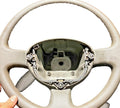 Fiat Punto Mk2 188 Steering Wheel Grey 3 Spoke TRW 1351C510 1999-2012