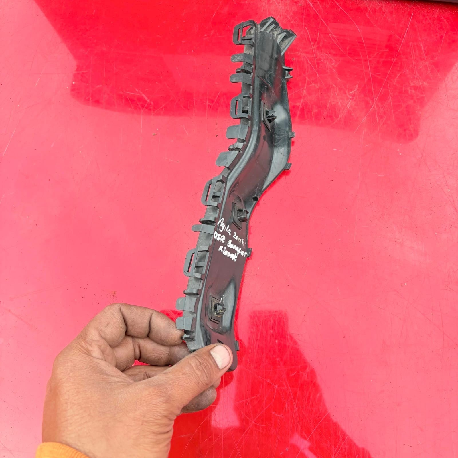 VAUXHALL AGILA 2008 REAR BUMPER BRACKET OSR 71822-51K0
