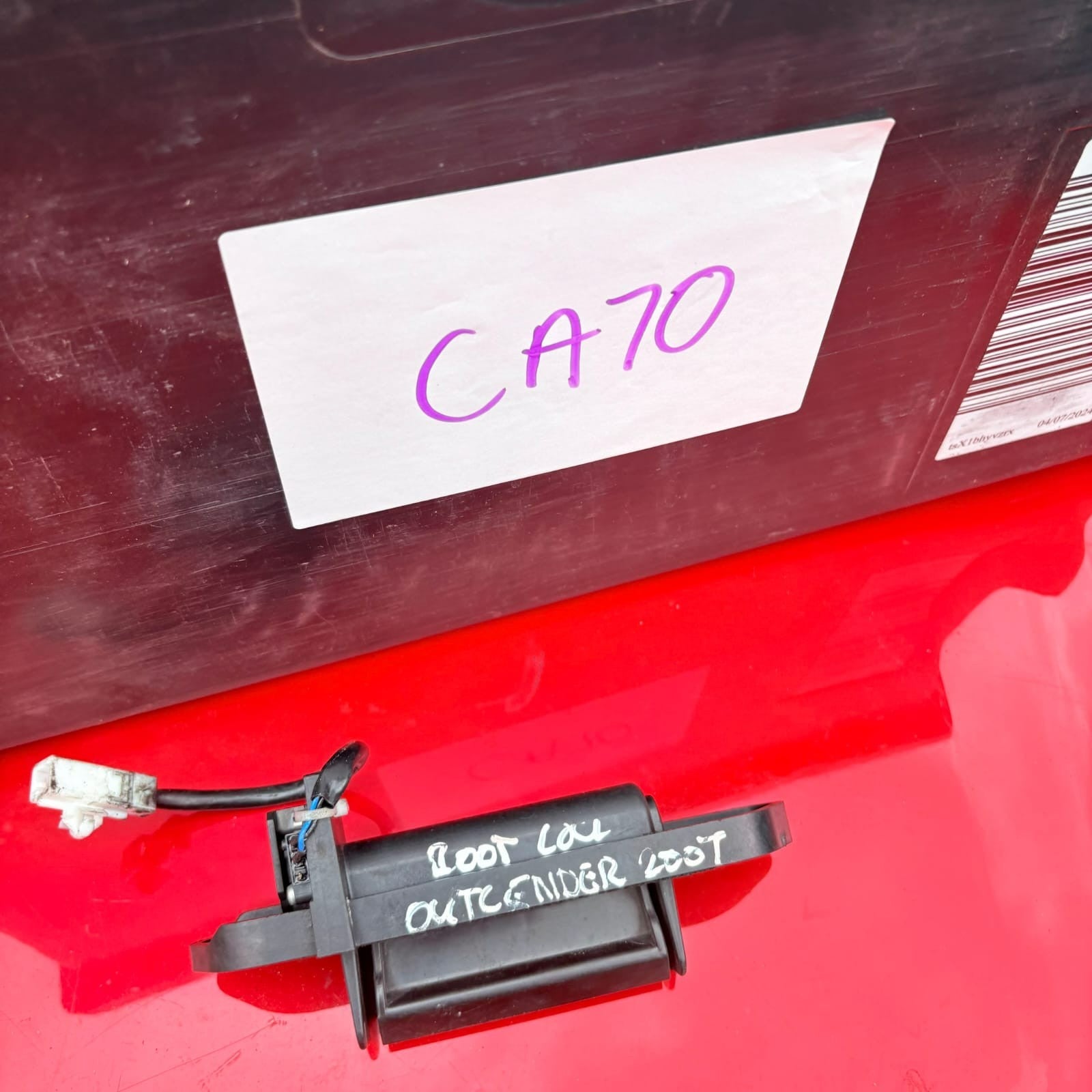 Mitsubishi Outlander CW0W Tailgate Boot Handle Release MR959664 12/2005-04/2013