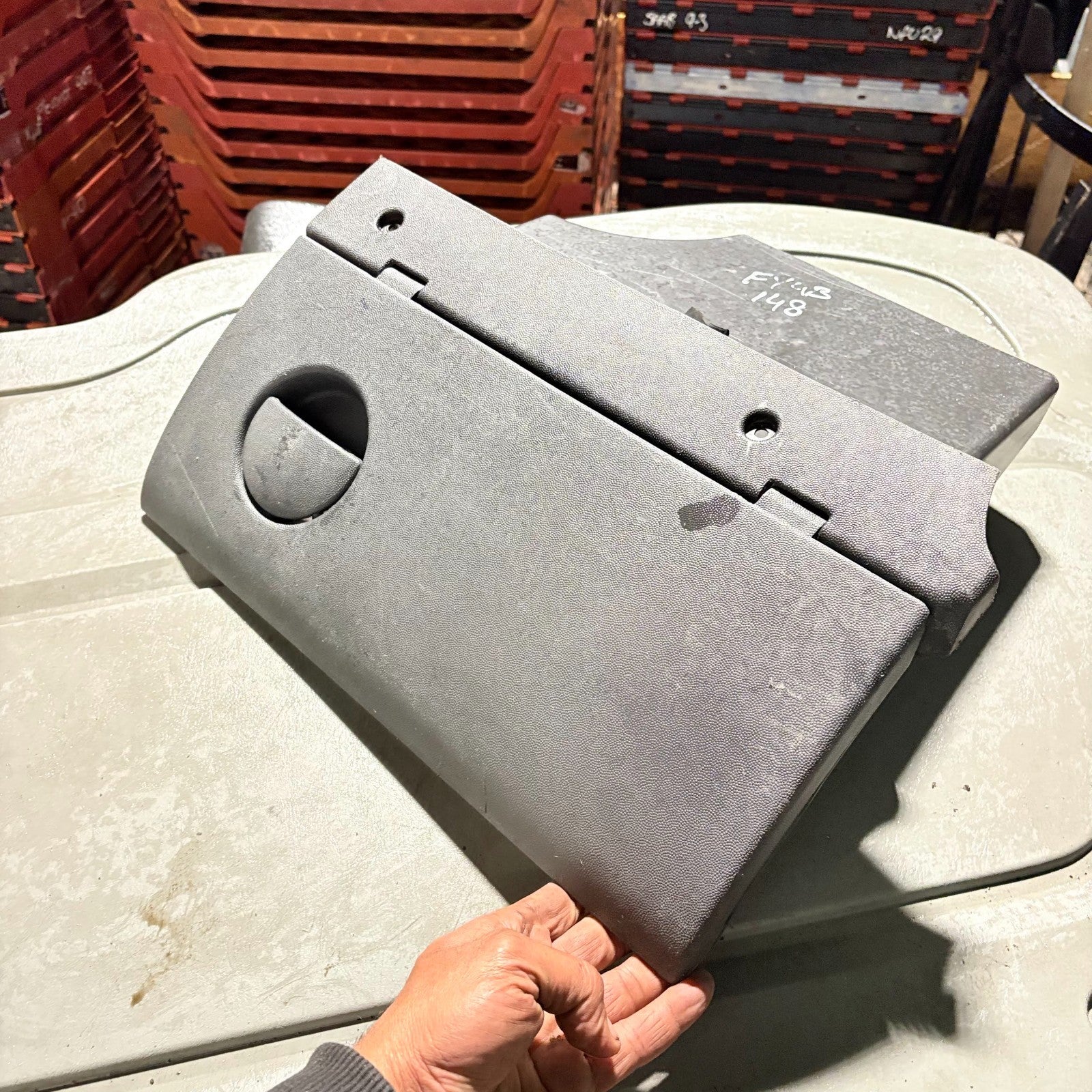 Vauxhall Combo C Glovebox/Glove Box Grey Dashboard Compartment 2001-2006