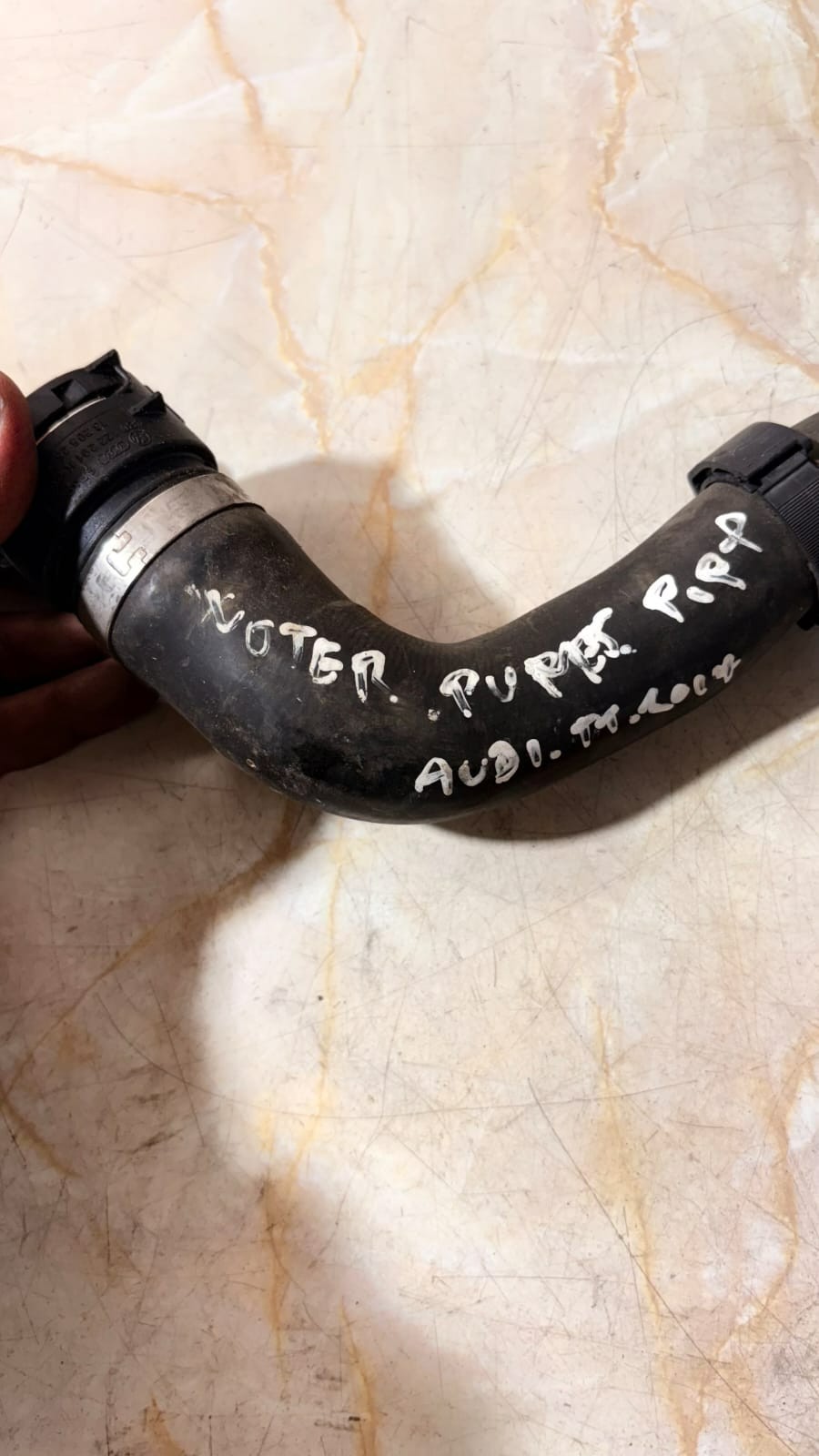 AUDI TT 2014 Engine water coolant pipe hose 1kW PUM42642
