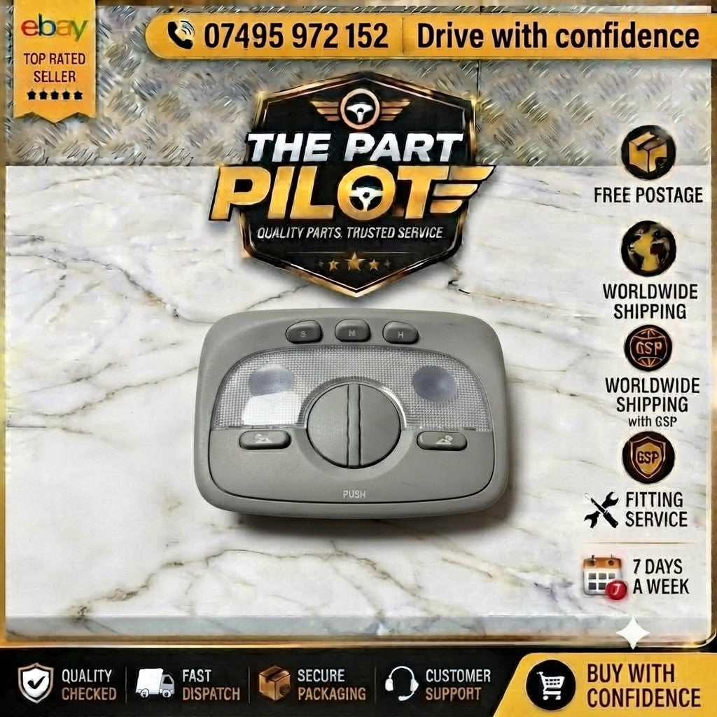 0K53E55710 Kia Sorento MK1 02-06 Front Interior Roof Map Light Switch Console