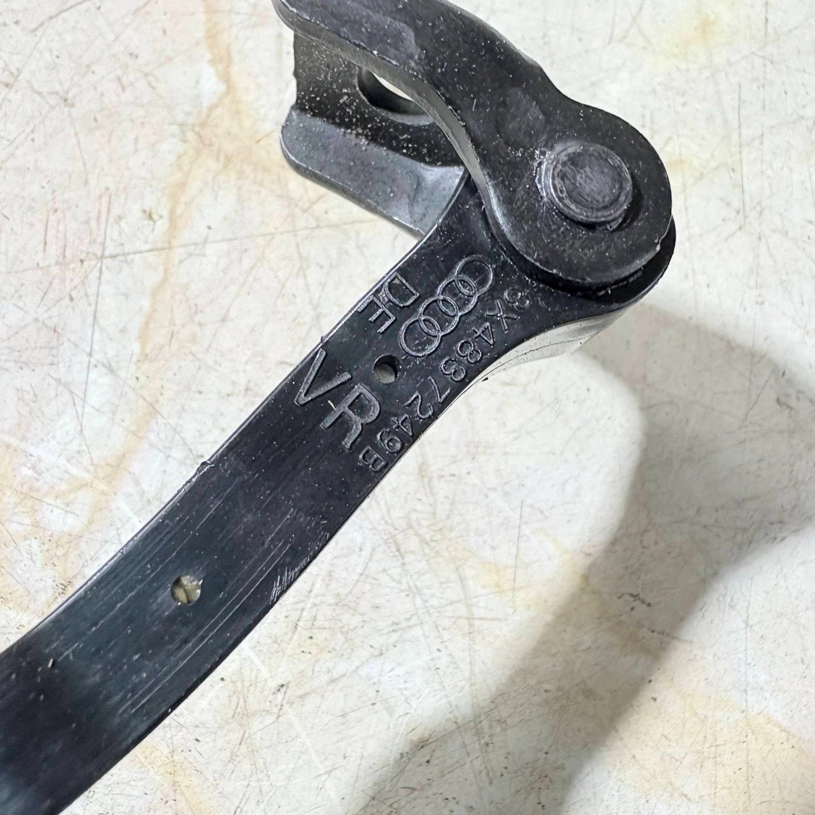 10-18 AUDI A1 LEFT FRONT DOOR CHECK STRAP 8X08372675 DOOR