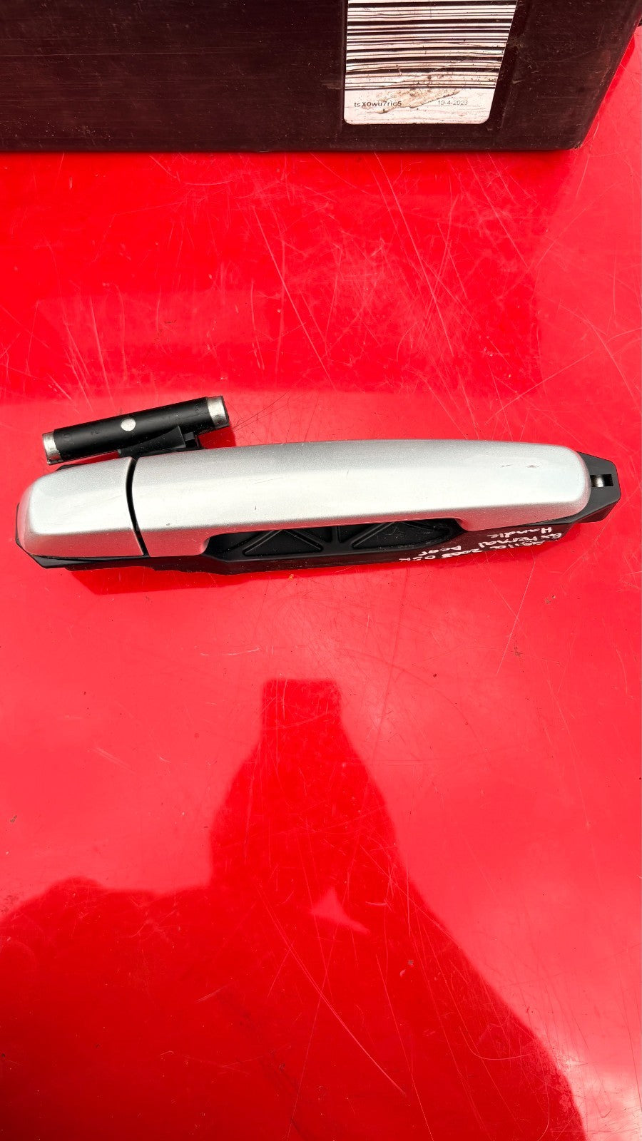 Vauxhall Agila B 2008-2016 Rear Right External Door Handle GBZ Silver