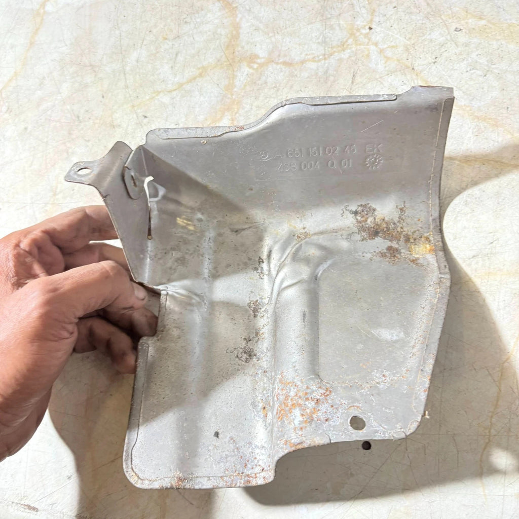 Mercedes Benz Starter Heat Resistant Cover Plate Motor Shield A6511510245