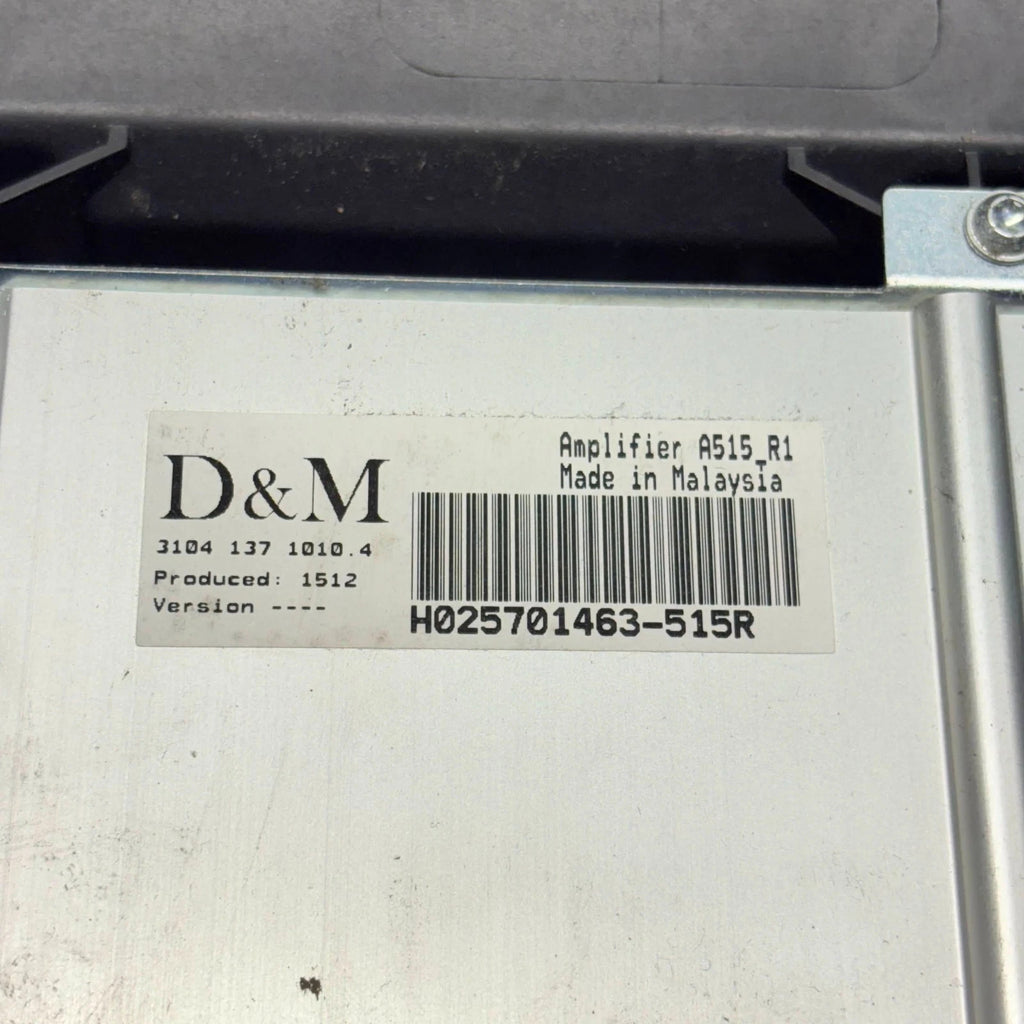 CITROEN DS3 2009-2016 REAR SUBWOOFER SPEAKER & AMPLIFIER 9663991480-05