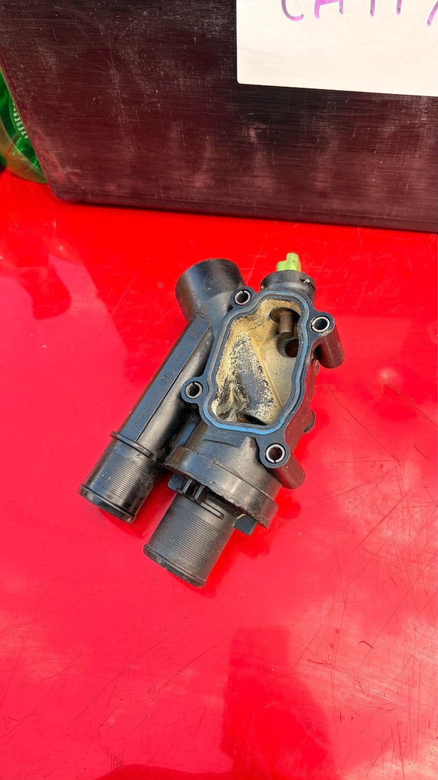 LAND ROVER FREELANDER 2.2 2007 COOLANT THERMOSTAT HOUSING 9657182080