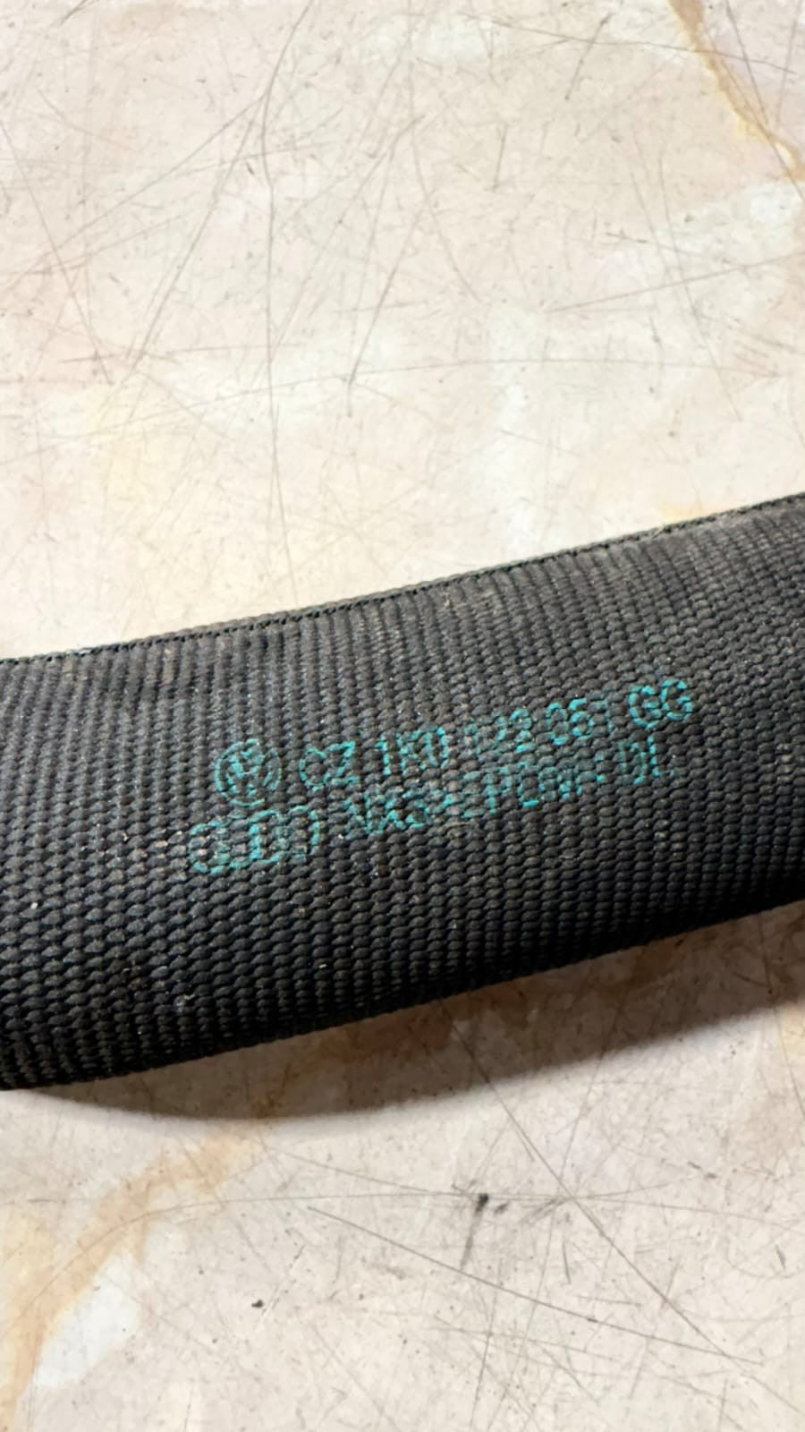 AUDI TT 2014 Engine water coolant pipe hose 1kW PUM42642