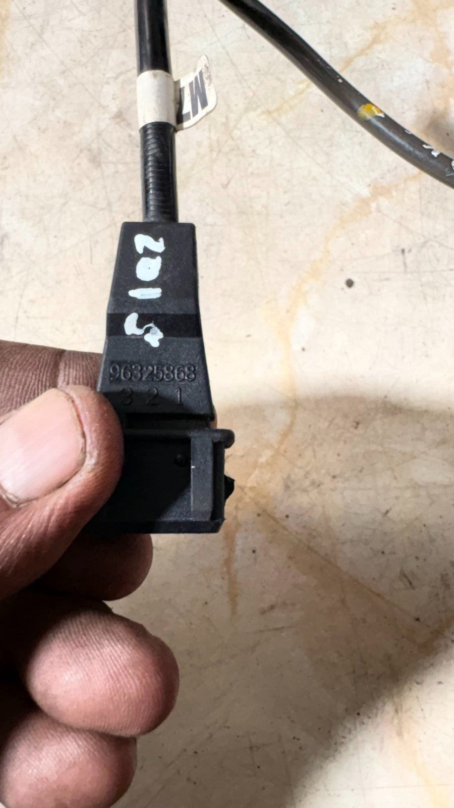 CHEVROLET SPARK 2010 CRANKSHAFT SENSOR 96325868 2015