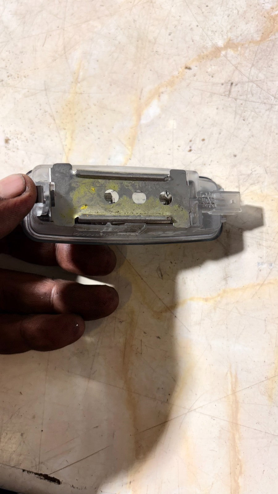 AUDI TT 2000 INTERIOR SUNVISOR LIGHT