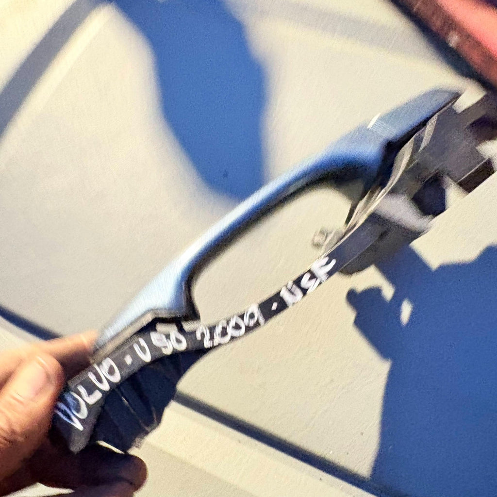 Volvo V50 2004-2012 NSF Front Left Door Handle Passenger Side Blue
