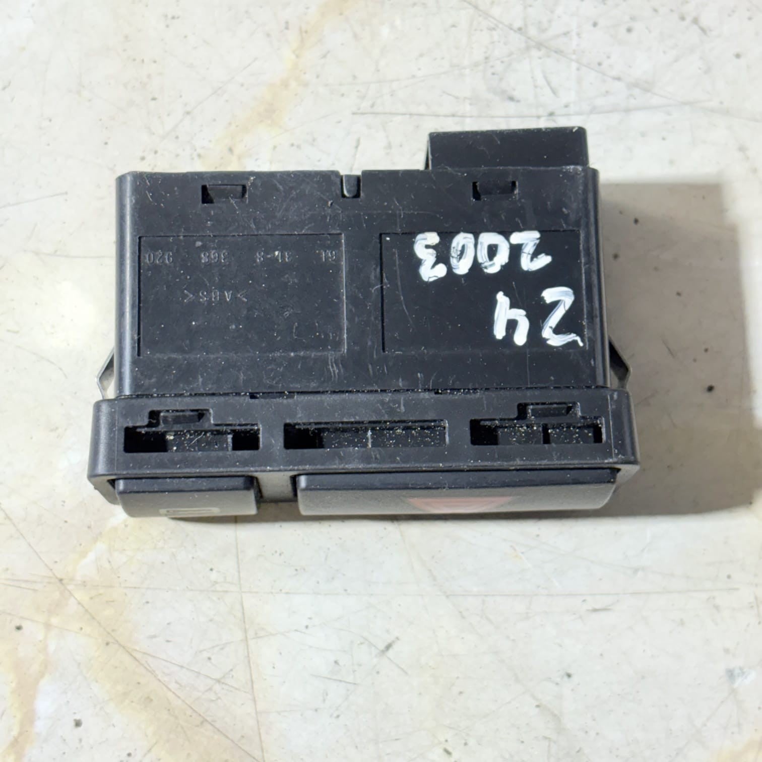 Hazard Light Switch Febi Fits BMW 3 Series X5 2003 Z4 330710427