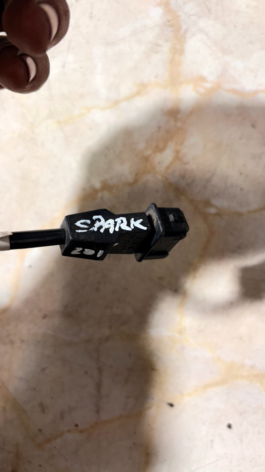 CHEVROLET SPARK 2010 CRANKSHAFT SENSOR 96325868 2015