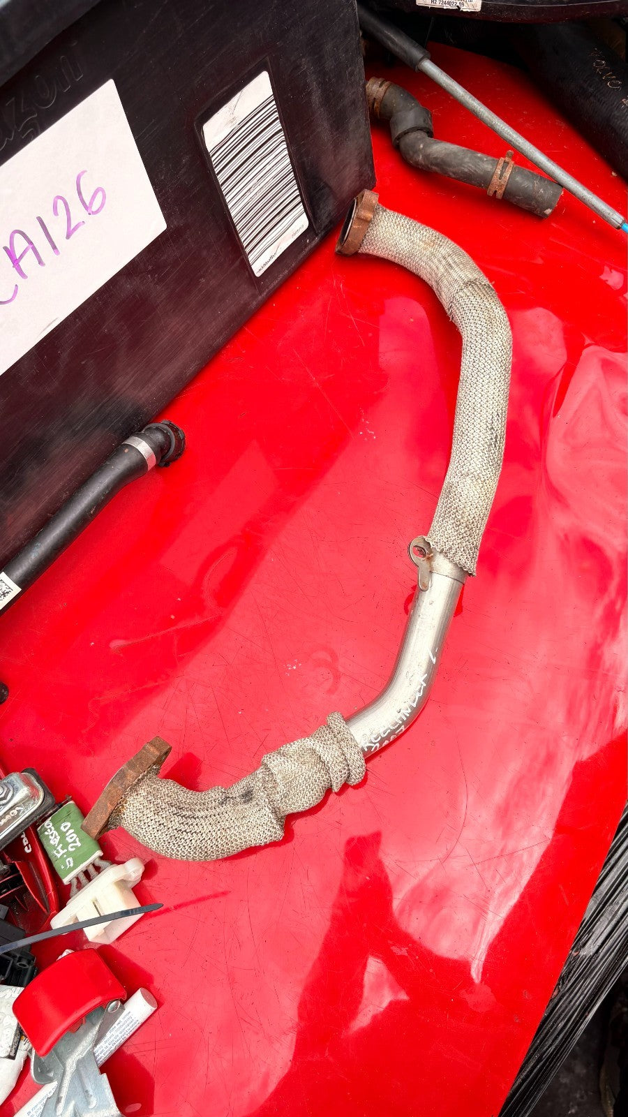 Land Rover Freelander 2 Egr Valve Cooler Pipe Hose 2007