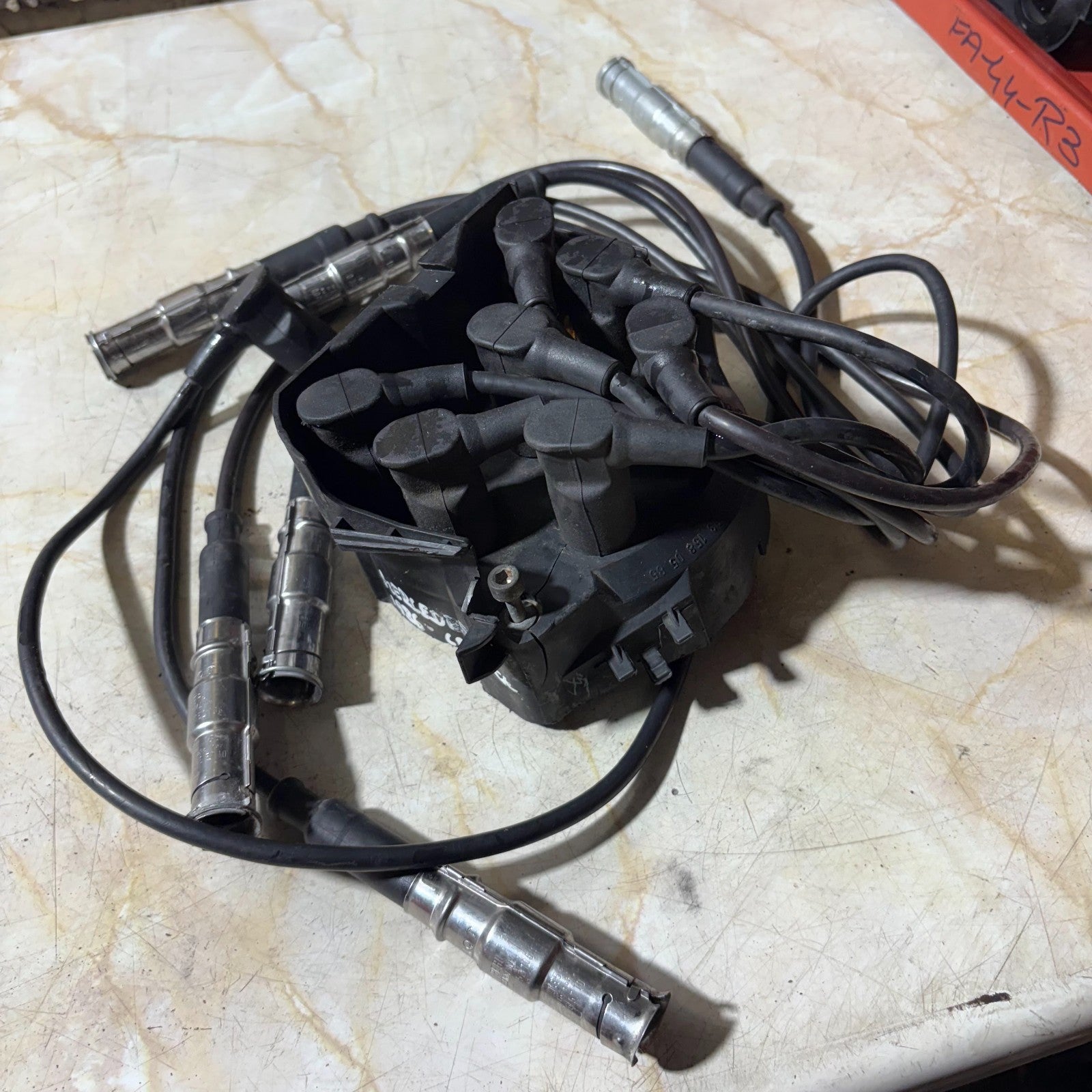 86-91 Mercedes Ignition Control Distributor Plug Harness Wires Assembly 7220312