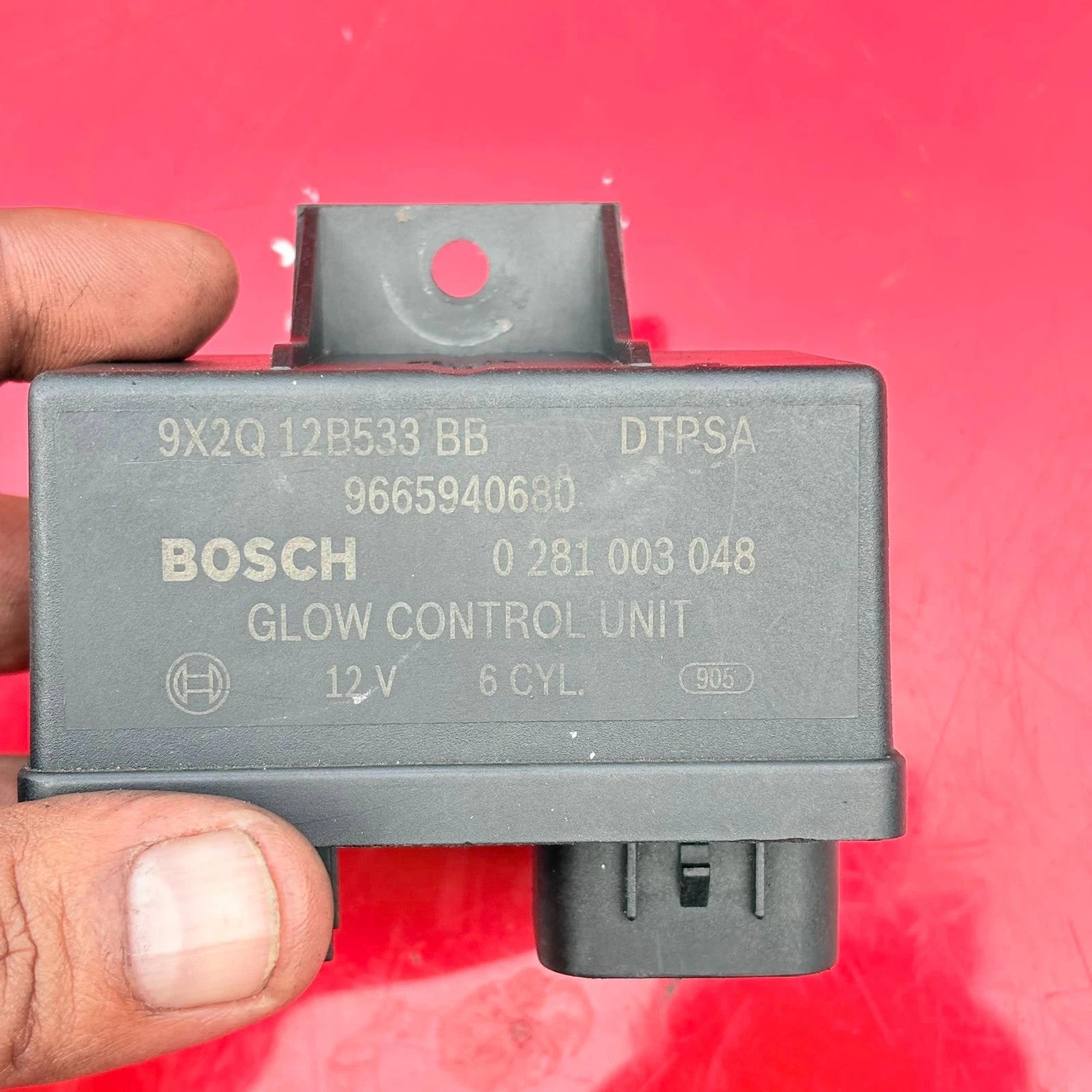 JAGUAR XF 2009 GLOW CONTROL MODULE UNIT 9X2Q-12B533-BB