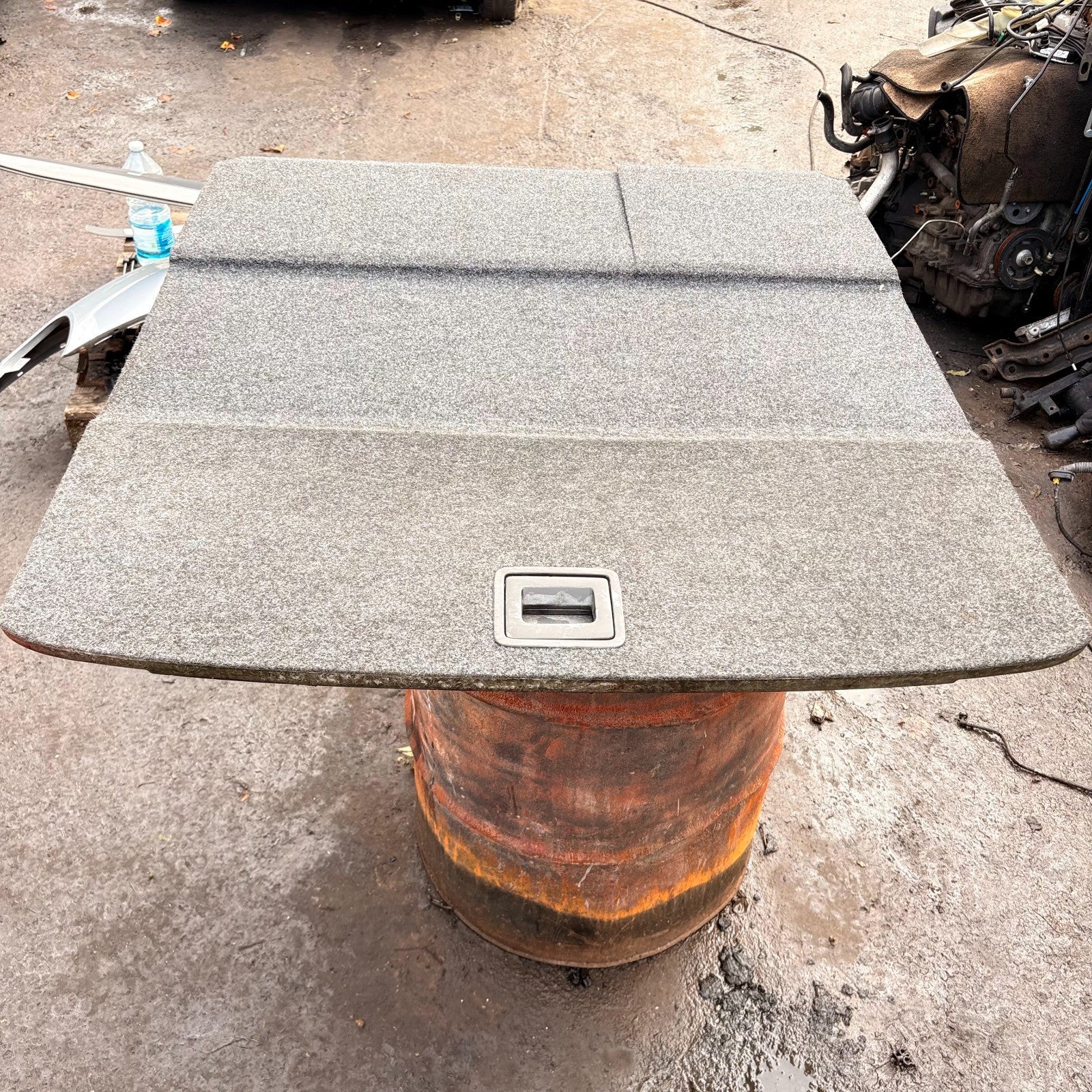 Volkswagen VW Tiguan 5N Boot/Trunk Floor Carpet Loading Panel Grey 5N0858855A